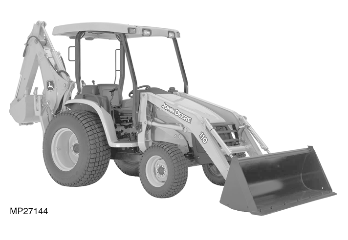 110 Tractor Loader Backhoe (Worldwide Edition)
