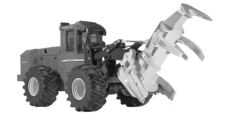 843K Wheeled Feller Buncher (Worldwide Edition)