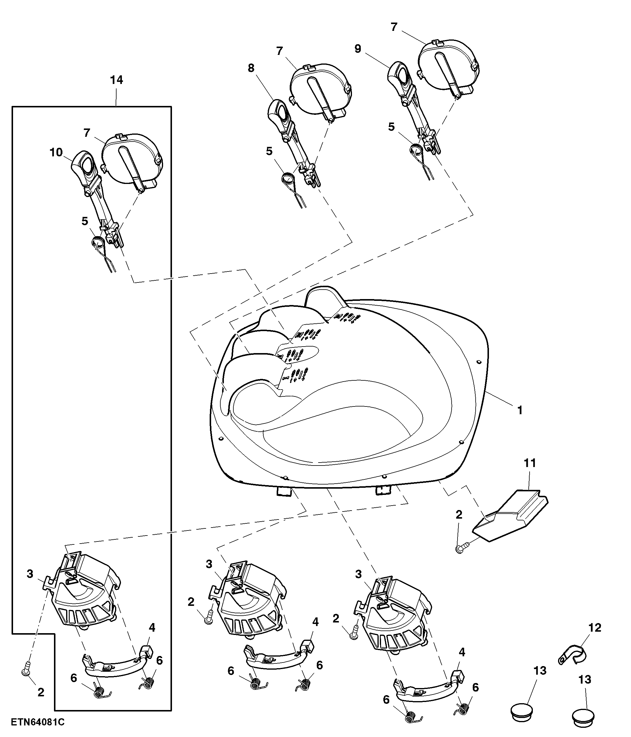 Control Parts, Electrical SCV, 1st, 2nd, 3rd