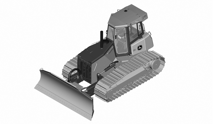 850J-II Crawler Dozer (PIN: 1T0850JJ_ _D306725-323043)(PIN: 1T0850JJ_ _C306799-354851)
