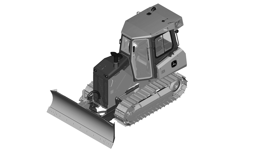 450K Crawler Dozer (PIN: 1T0450KX_ _F304771- )