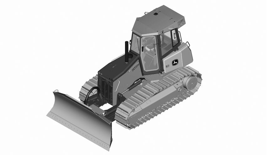 750J-II Crawler Dozer (PIN: 1T0750JJ_ _D306890-330911)