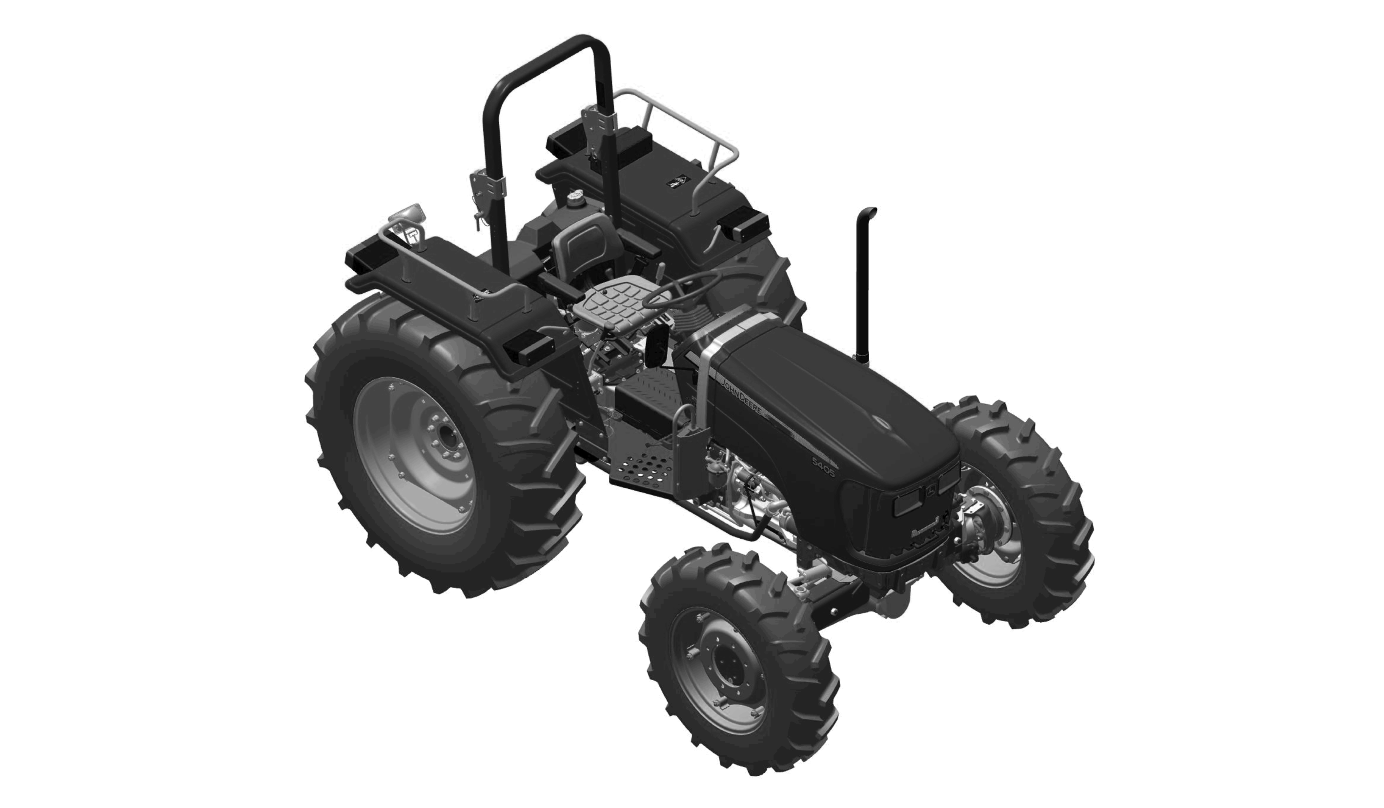 5405 Tractor (TREM IIIA Engine)(India Edition)