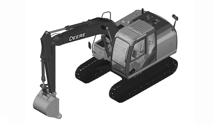130G and 130GLC Excavator (PIN: 1F9130GX_ _D040001- )