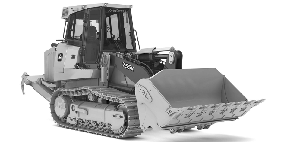 755K Crawler Loader (PIN: 1T0755KX_ _E192242-339325)