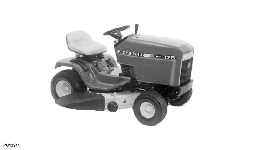 175 Lawn Tractor (with 38-Inch Mower Deck)
