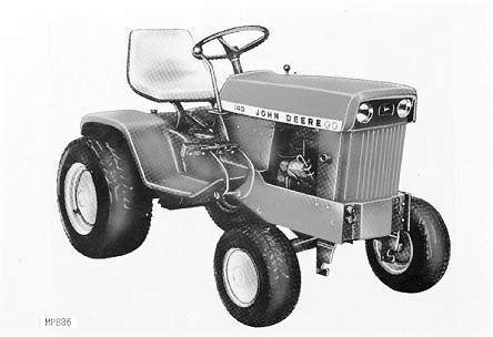 140 ( -30000) Lawn and Garden Tractor
