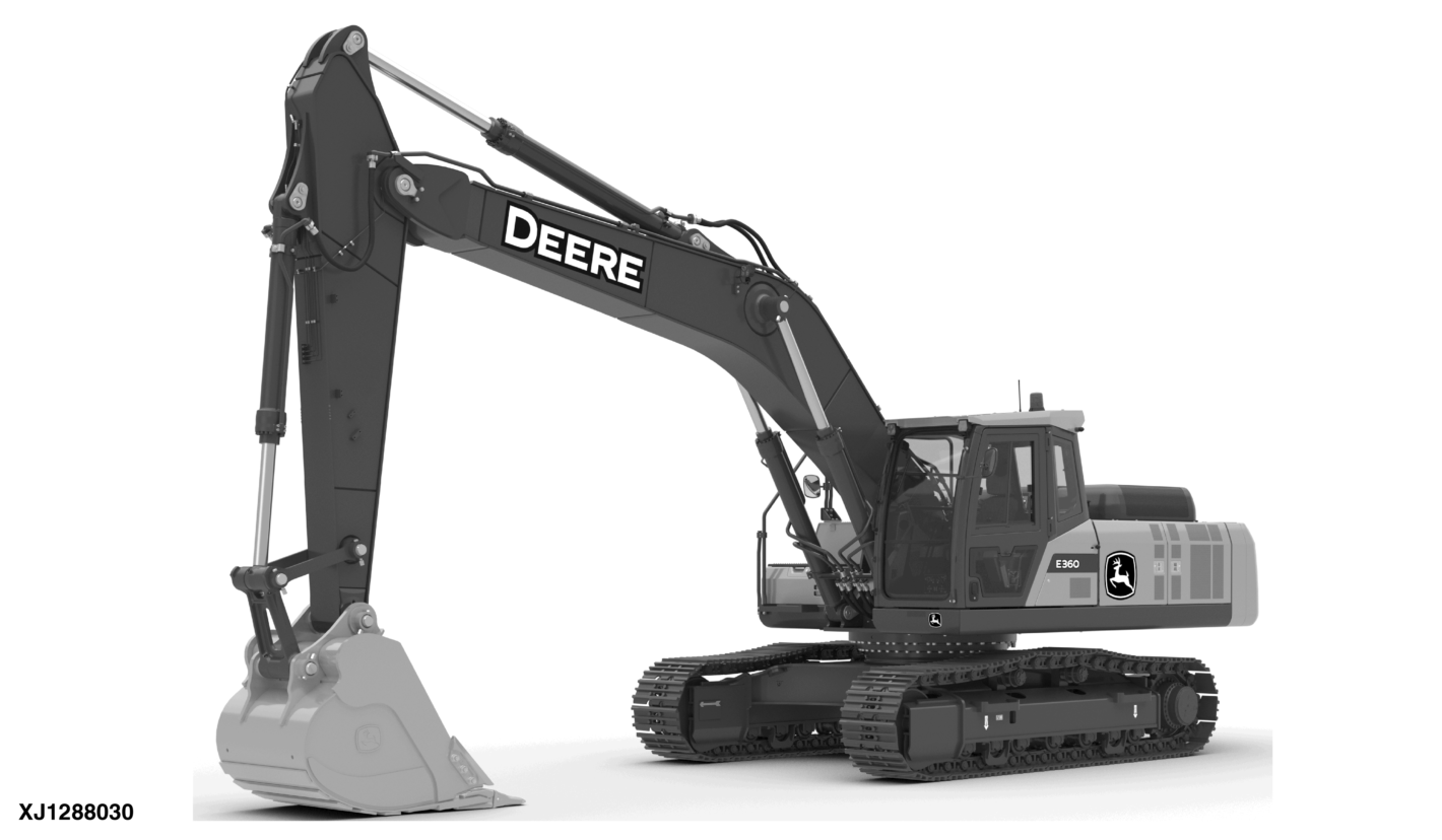 E360 Excavator (PIN: 1YNE36B_ _ _C000001- )(PIN: 1YNE36B_ _ _D000001- )
