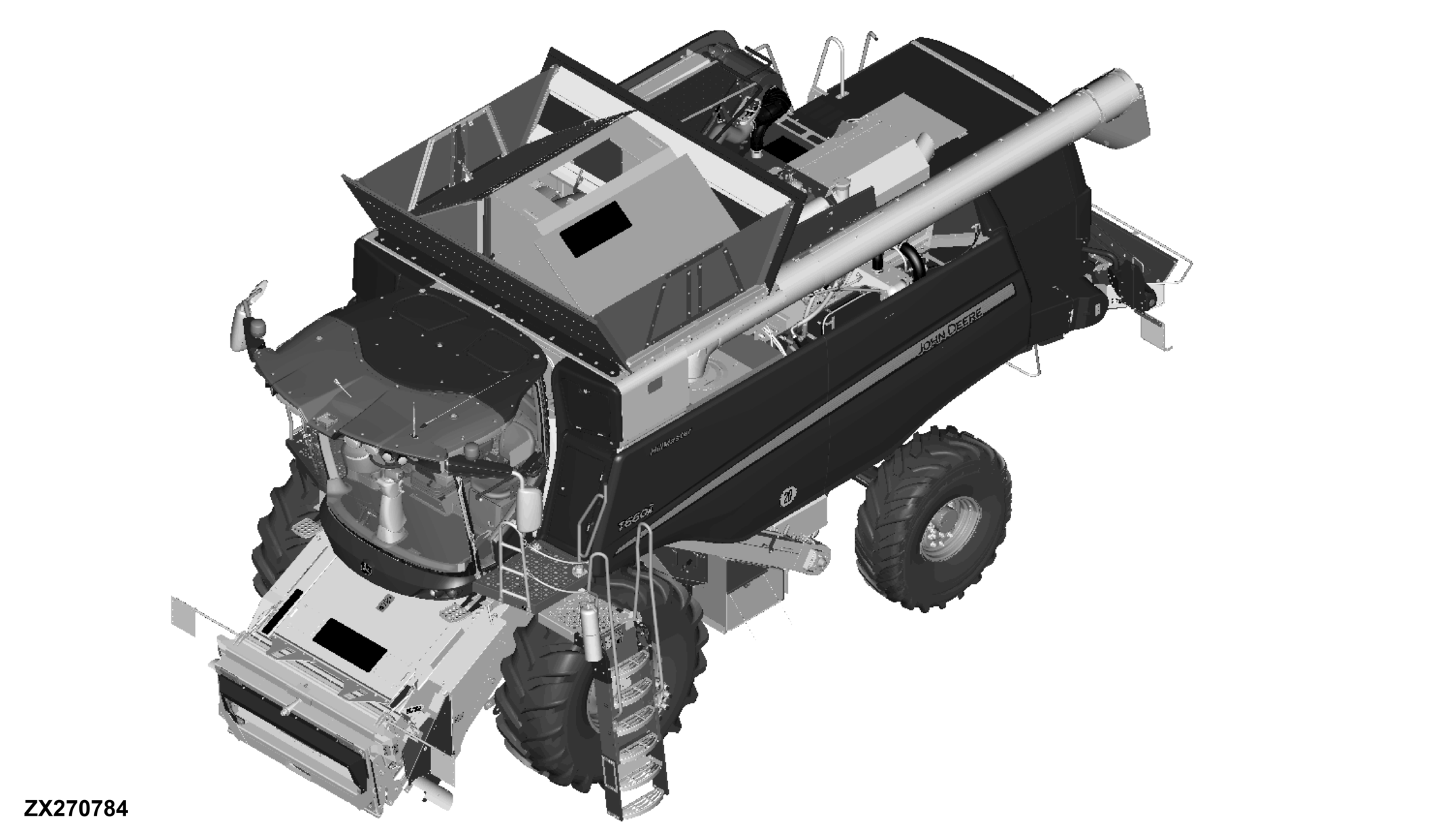 T660 Combine (Worldwide Edition, S.N. 105000 - 109999)
