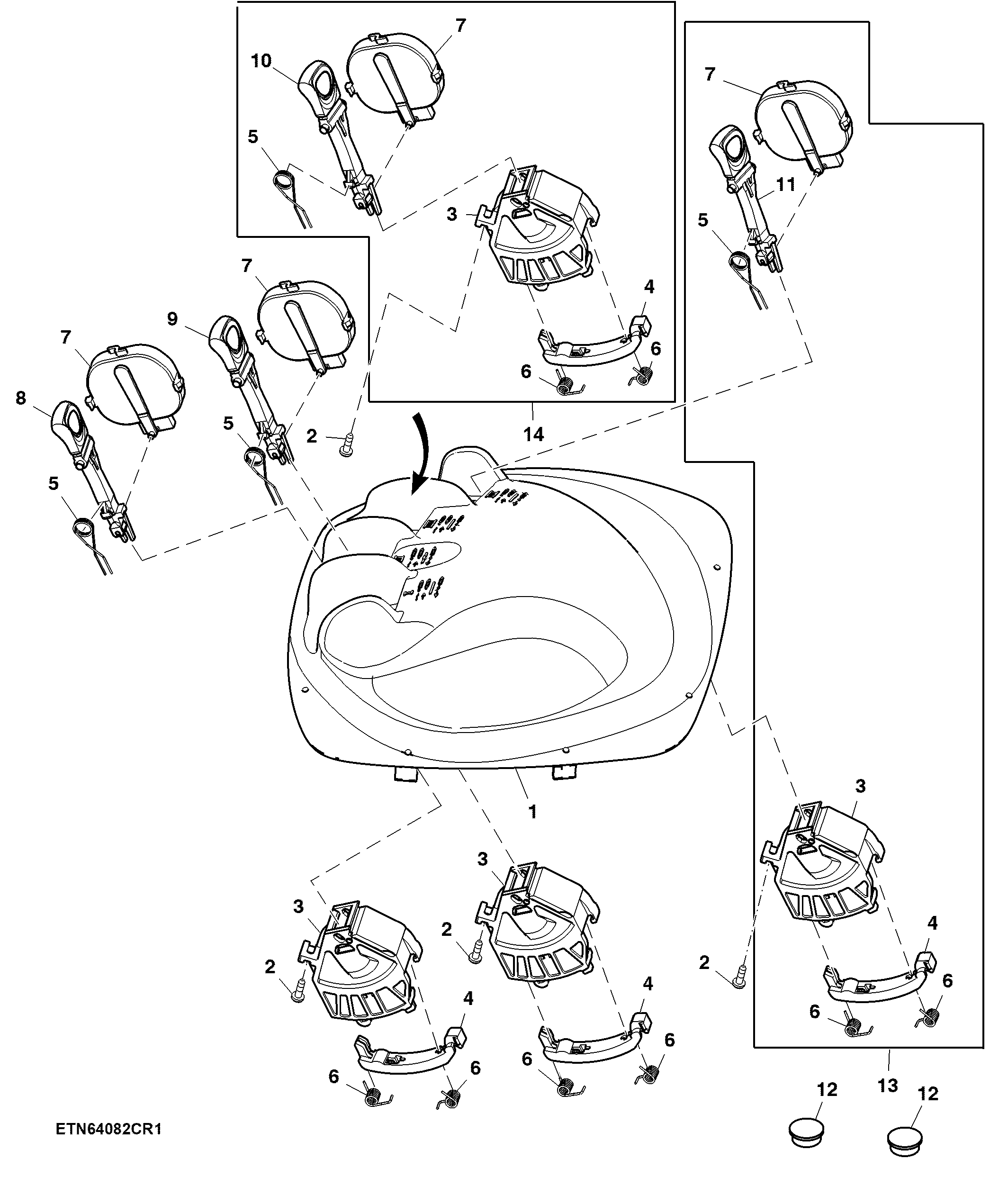 Control Parts, Electrical SCV, 1st, 2nd, 3rd, 4th