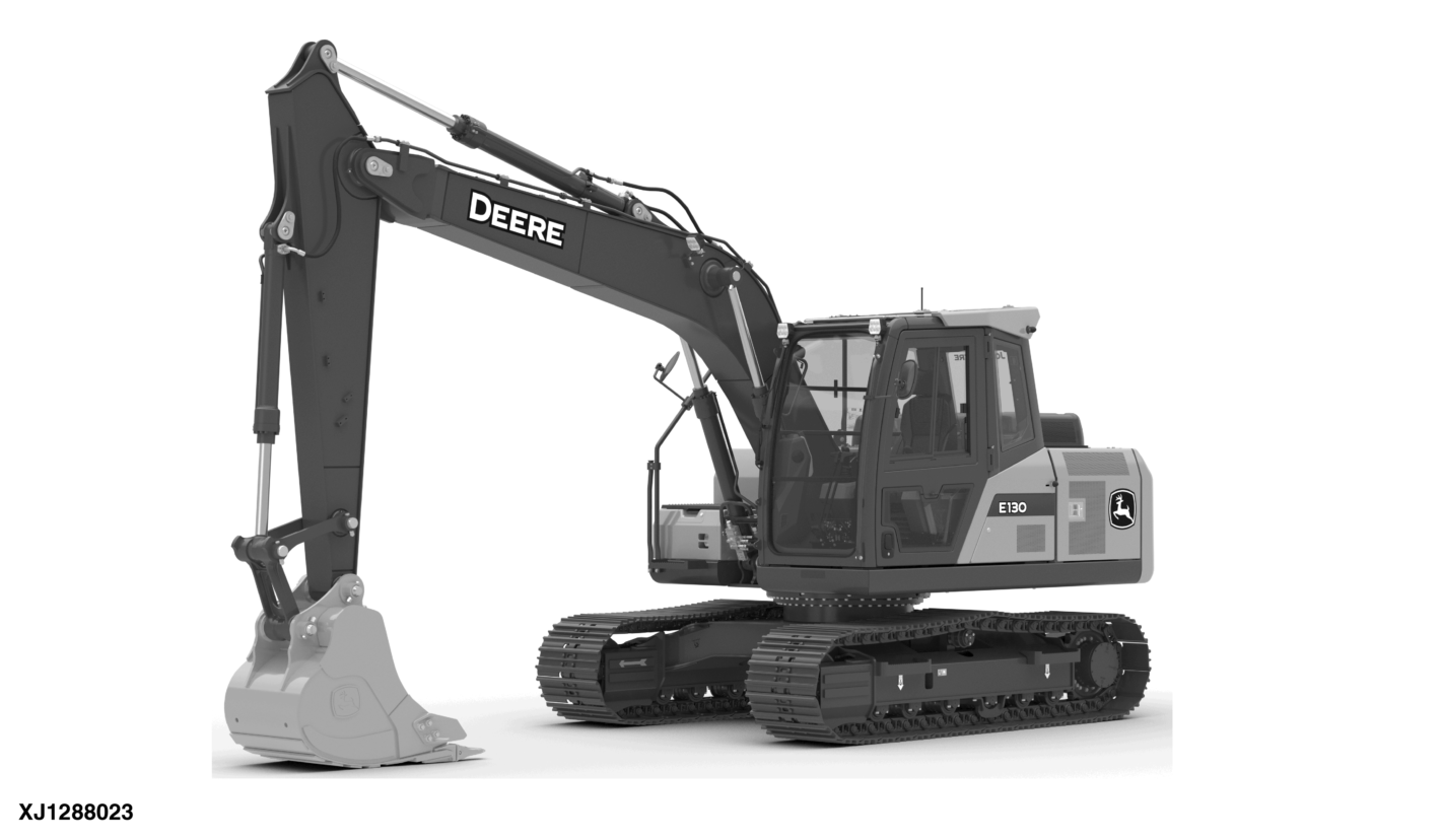 E130 Excavator (PIN: 1YNE13B_ _ _C000001- )(PIN: 1YNE13B_ _ _D000001- )