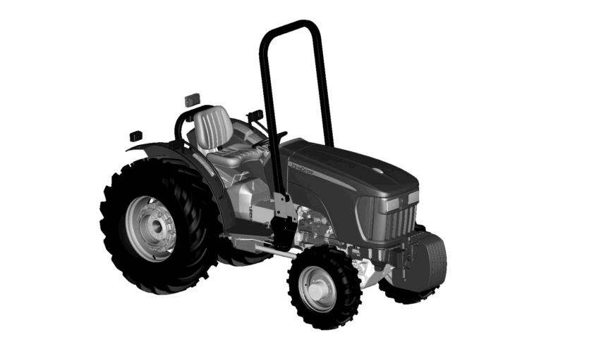 5075EF Tractor (Engine: 3029TPY60)(South American Edition)