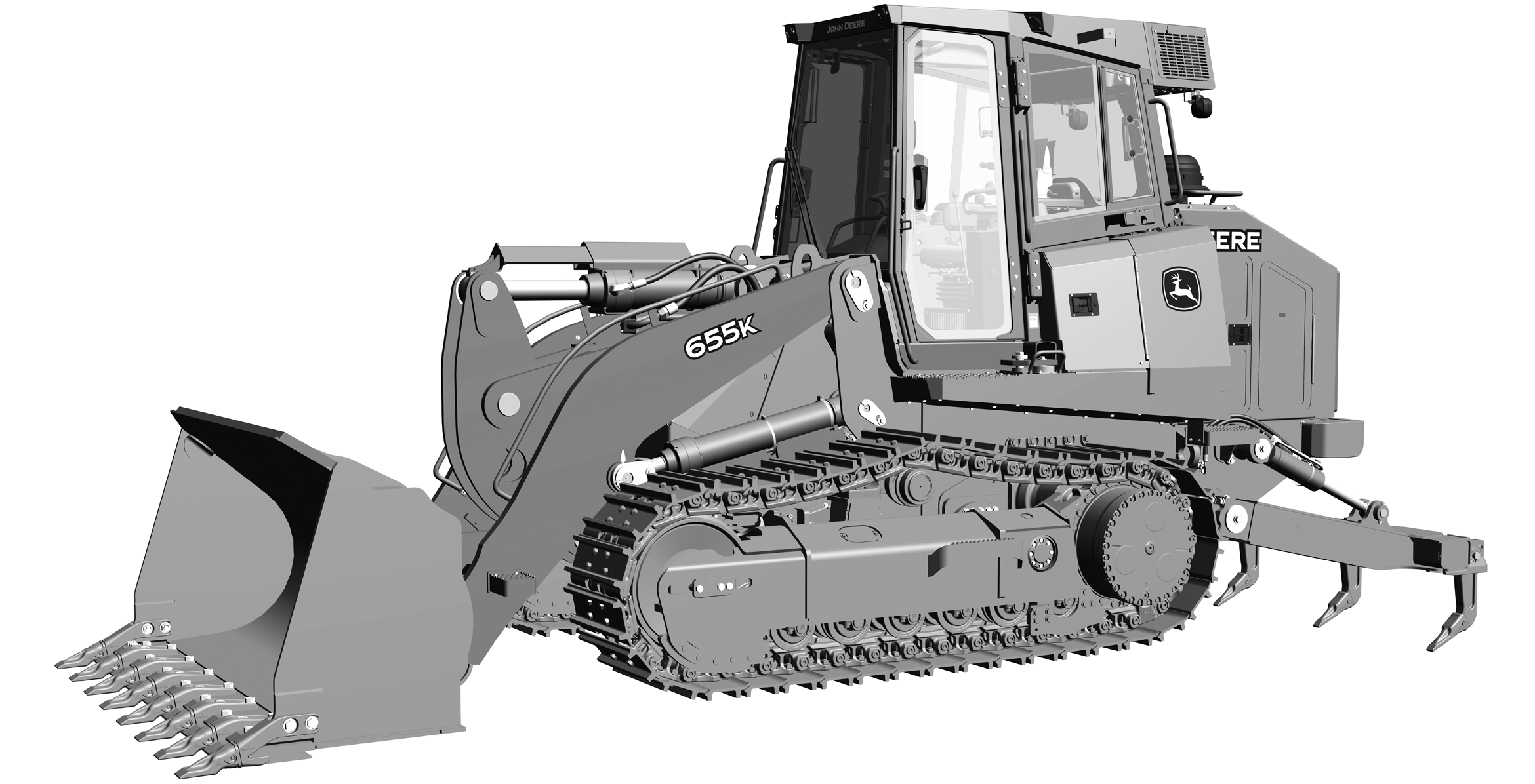 655K Crawler Loader (PIN: 1T0655KX_ _E233169-339325)