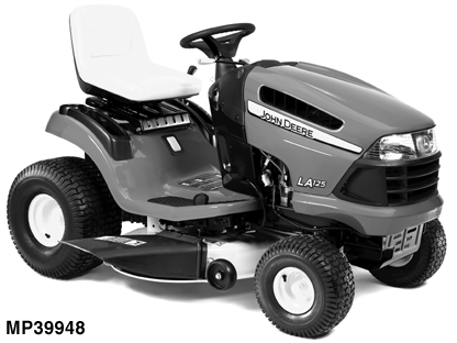 LA125 Tractor (100 Series) with 42-Inch Mower Deck