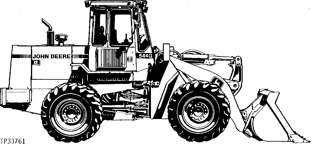 544G and 624G Loaders, 544G TC Tool Carrier and 544G LL Log Loader