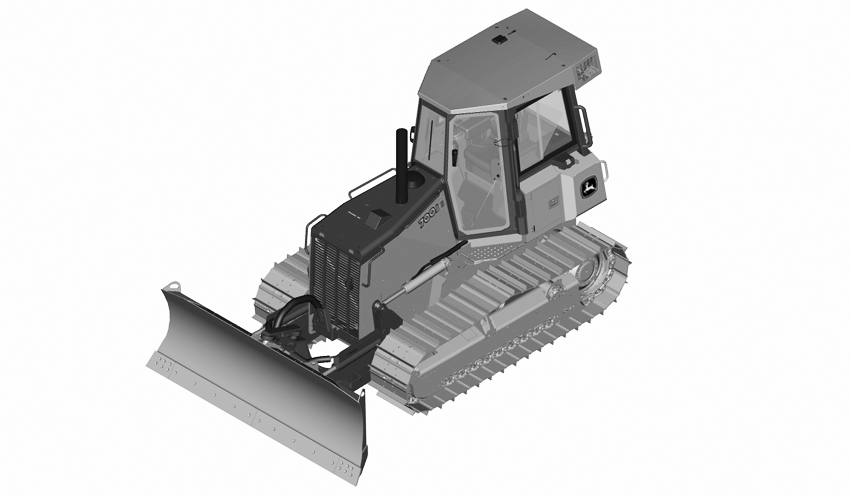 700J-II Crawler Dozer (PIN: 1T0700JJ_ _D306726- )