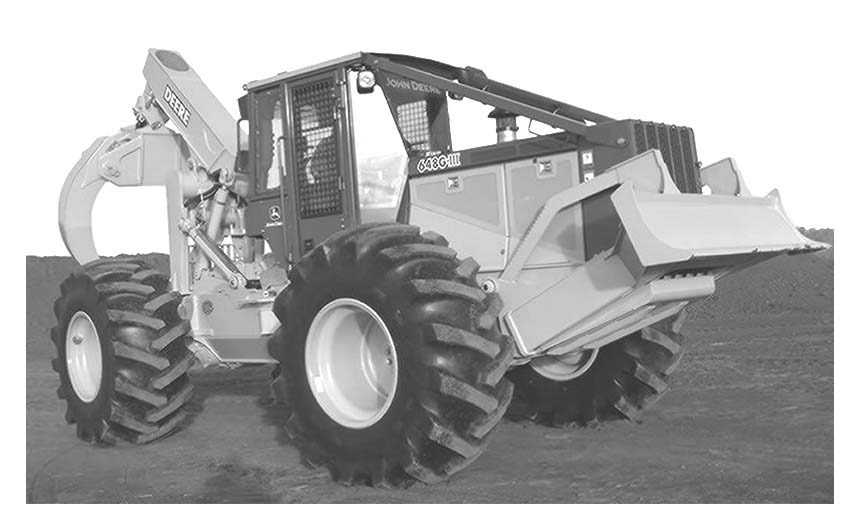 640G-III Cable Skidder and 648G-III Grapple Skidder (S.N. 576603-604613) Worldwide Edition