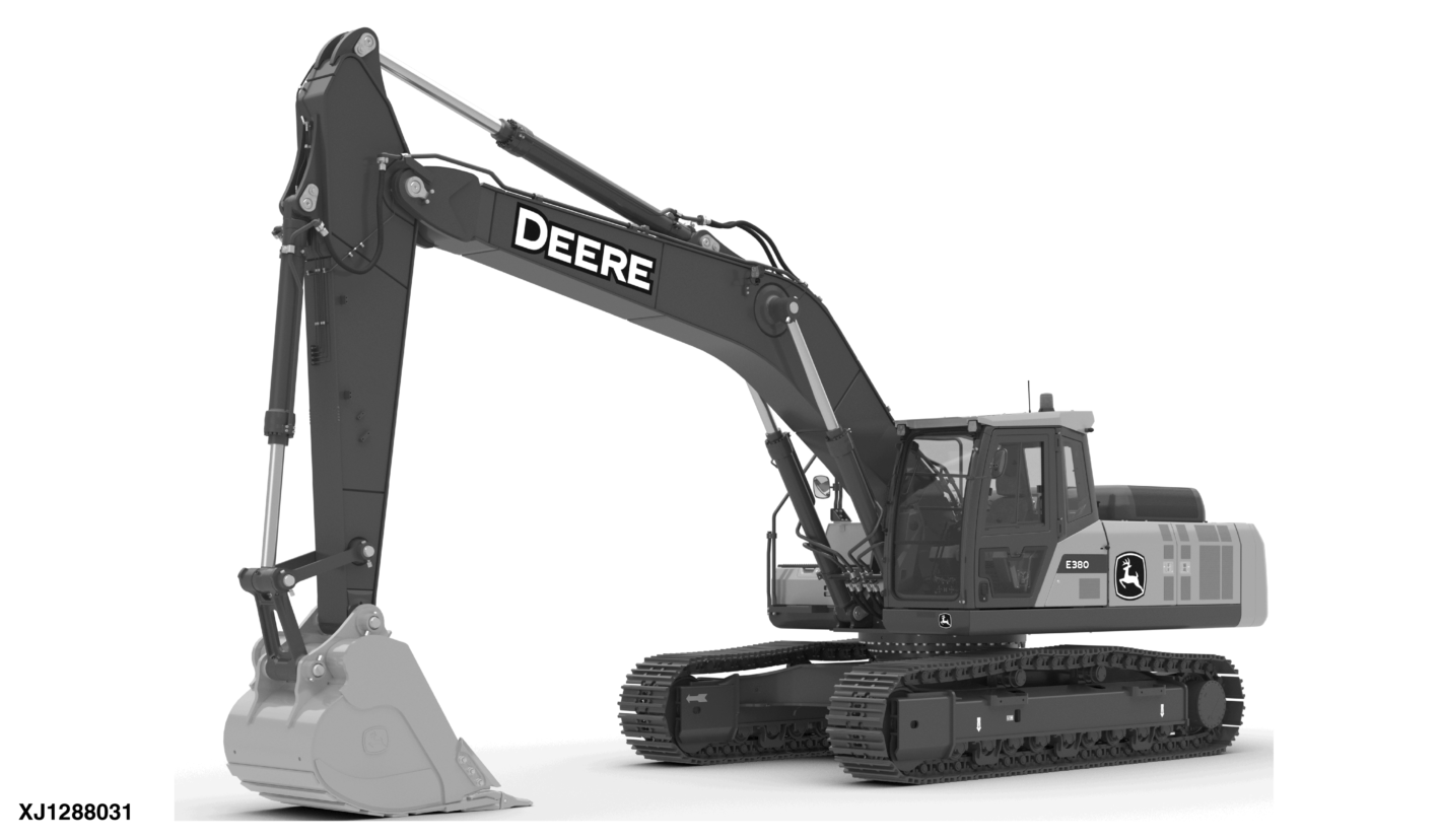 E380 Excavator (PIN: 1YNE38B_ _ _C000001- )(PIN: 1YNE38B_ _ _D000001- )