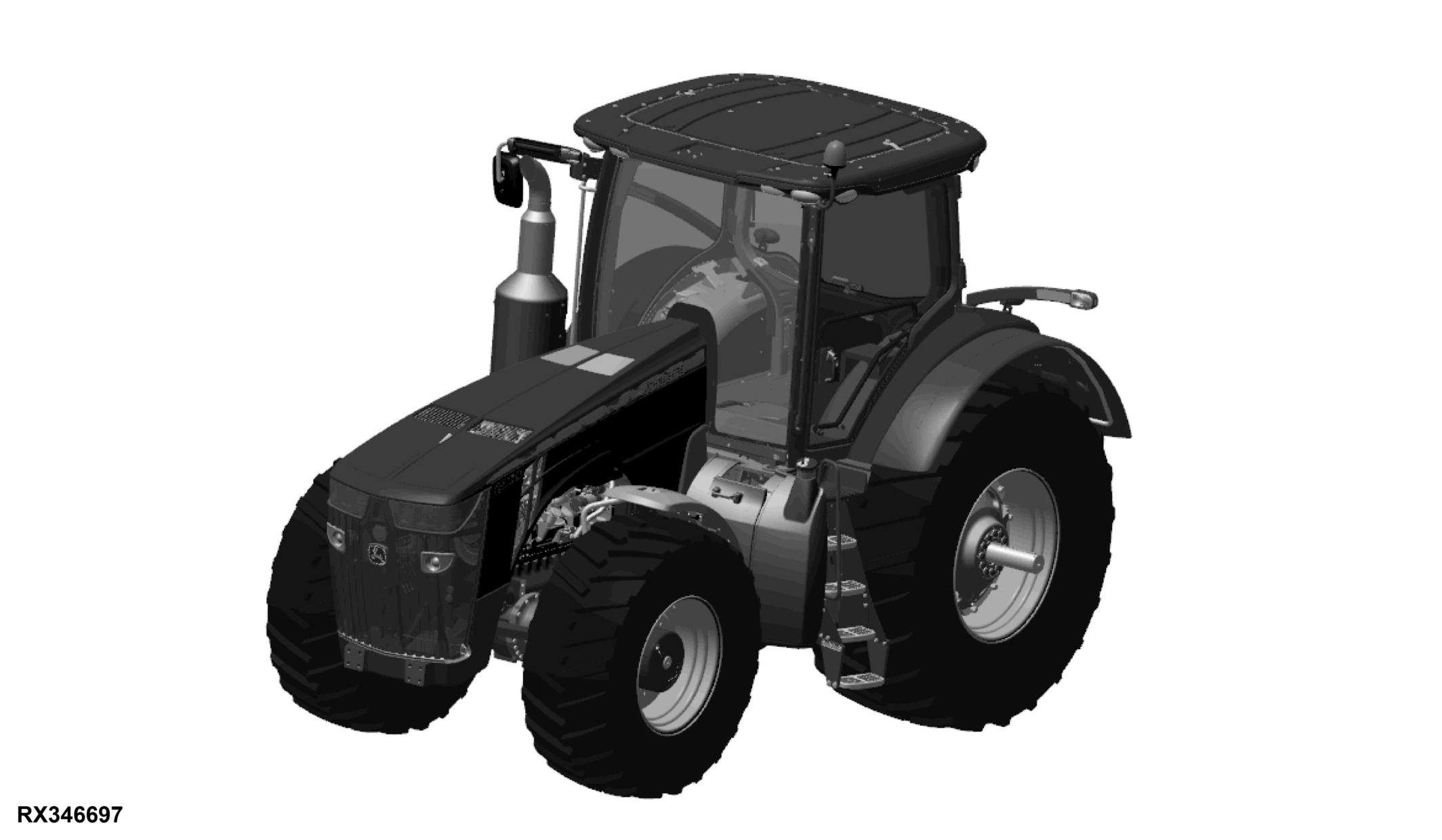 8270R Tractor (S.N. 090001-170000)(Worldwide Edition)