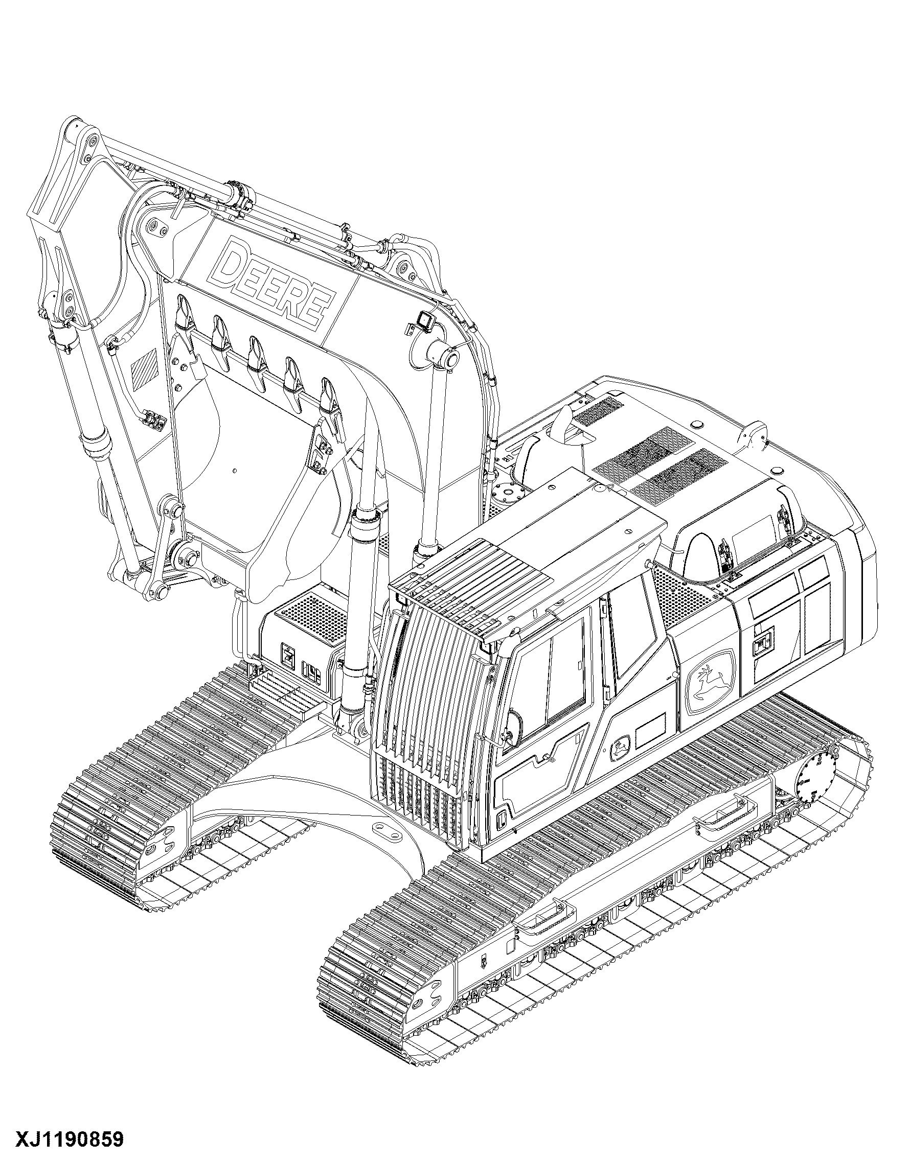 E240 Excavator (PIN: 1YNE24AL_ _C500201- )(PIN: 1YNE24AL_ _D500178- )(Engine: 6068HXU01, 6068HT087)