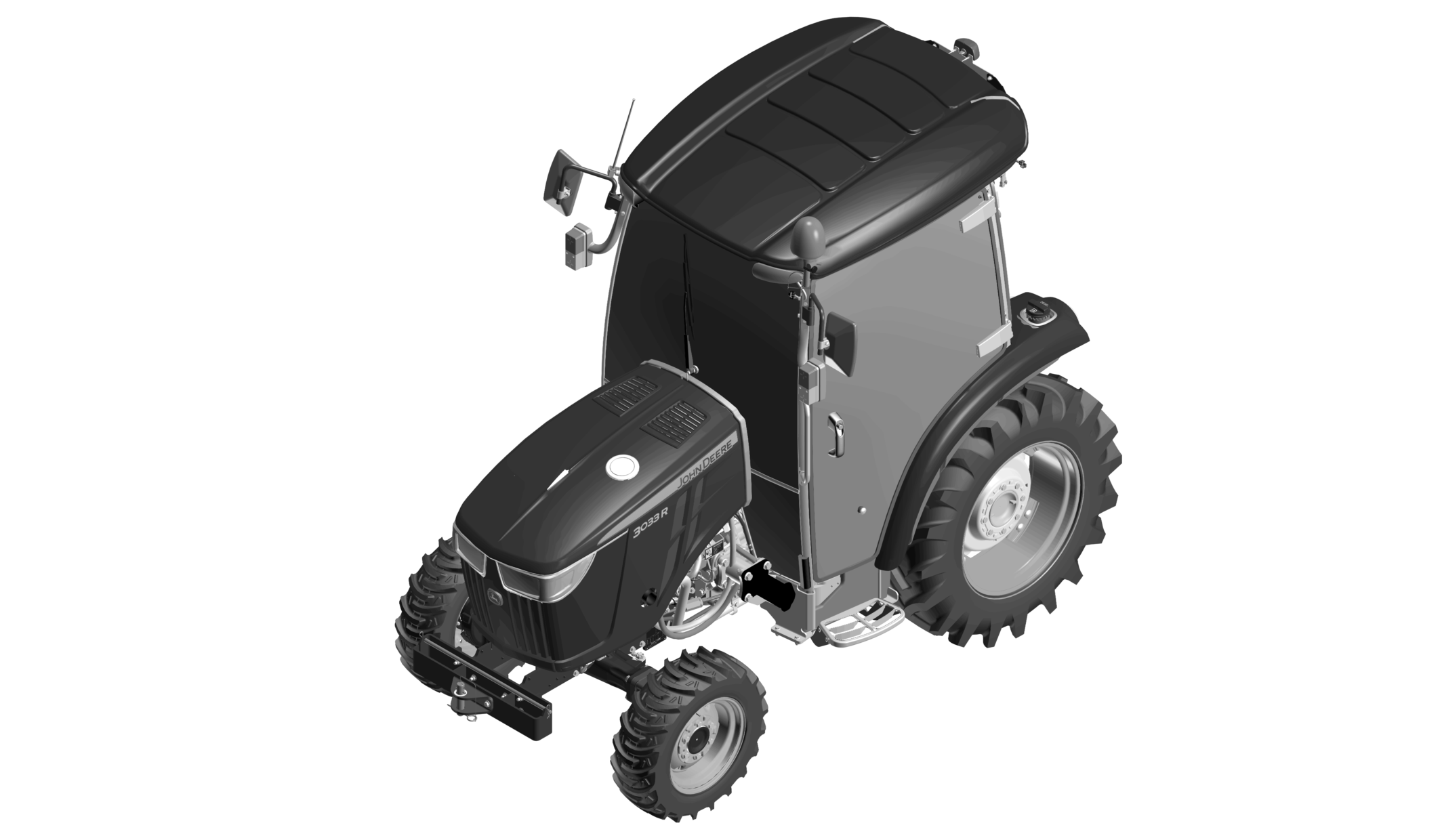 3033R Tractor (PIN: 1LV3033R**L*00001- )(Worldwide Edition)