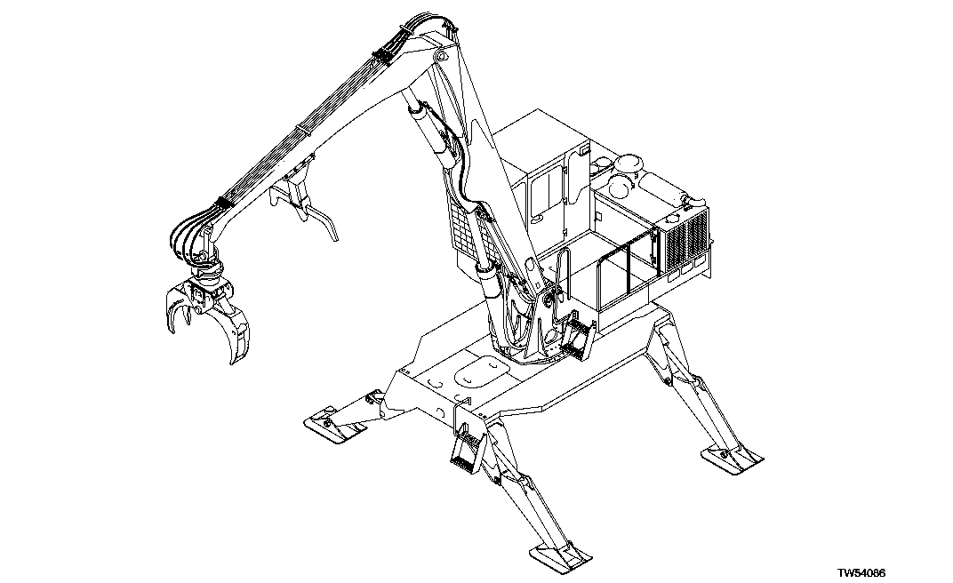 435C and 437C Trailer Mounted (Knuckleboom) Log Loaders (Worldwide Edition)