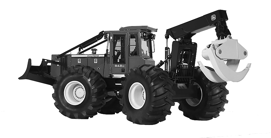 848H Cable and Grapple Skidder (PIN: 1DW848HX_ _C630436 - C666892) (PIN: 1DW848HX_ _D630436 - D666892)