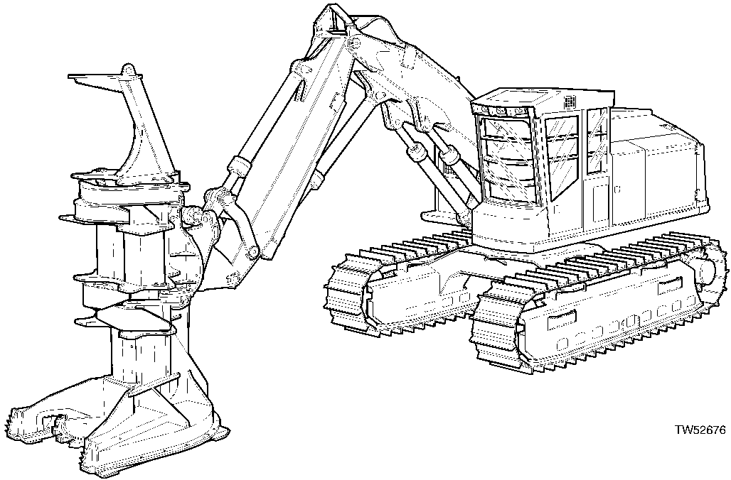 953G Track Feller Buncher (s.n. 004001-004004)