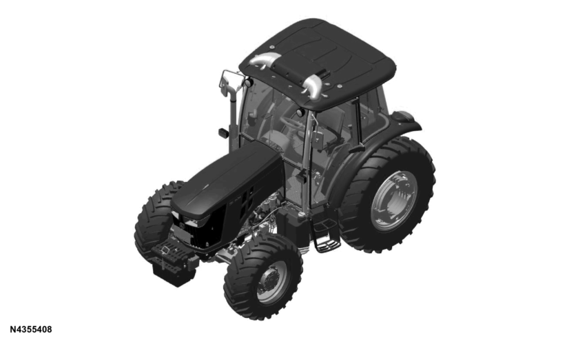 5E-904 Tractor (PIN: 1N4904XXXXXXXXXX- )(China Edition)