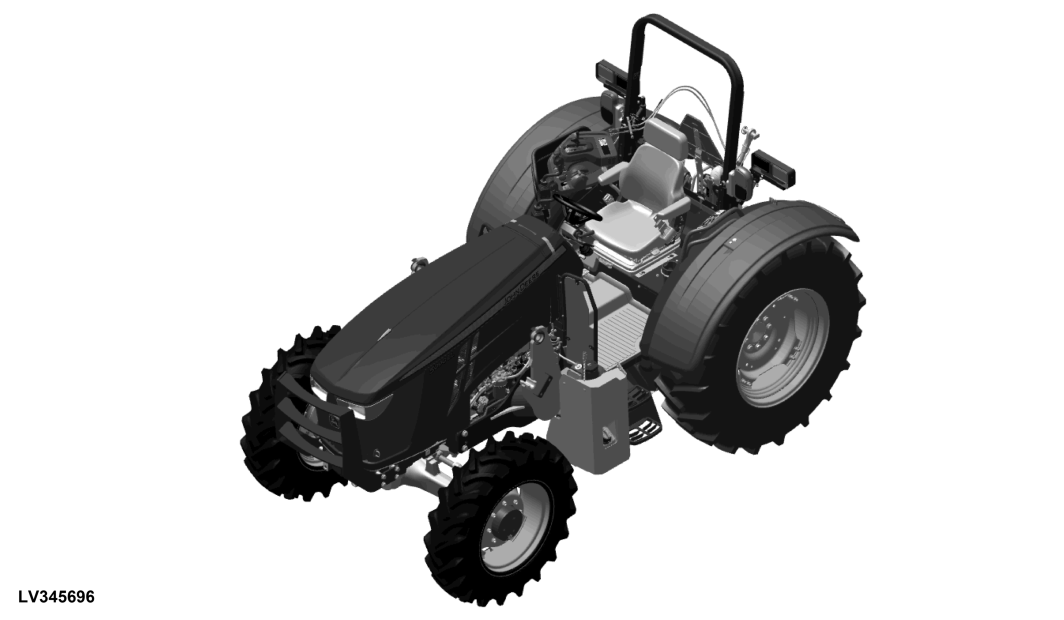 5090EL Tractor (PIN: 1LV5090E*JK700001- )(North America Edition)