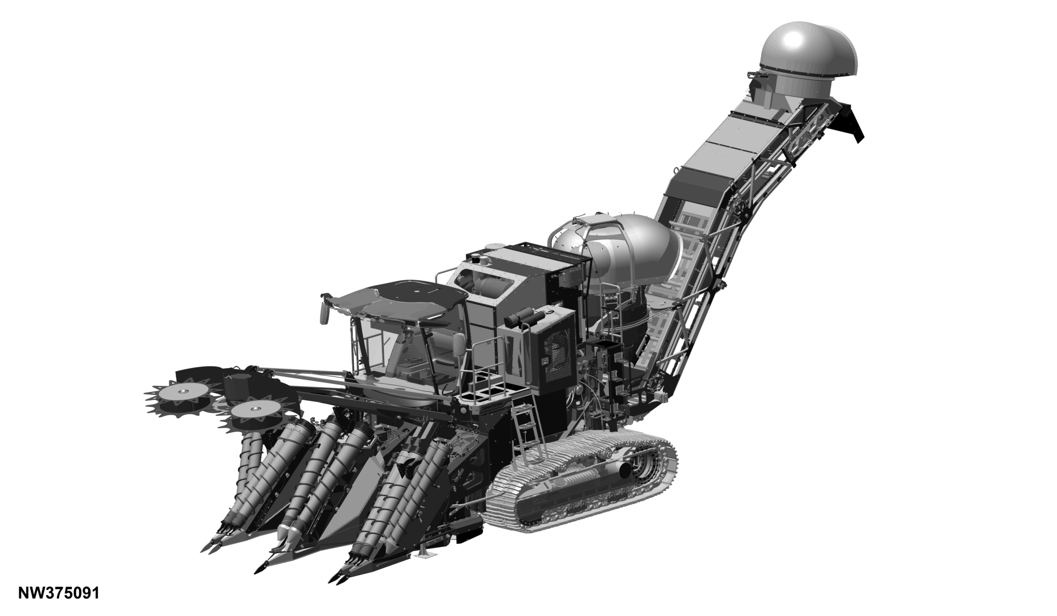CH950 Sugarcane Harvester (South America Edition)