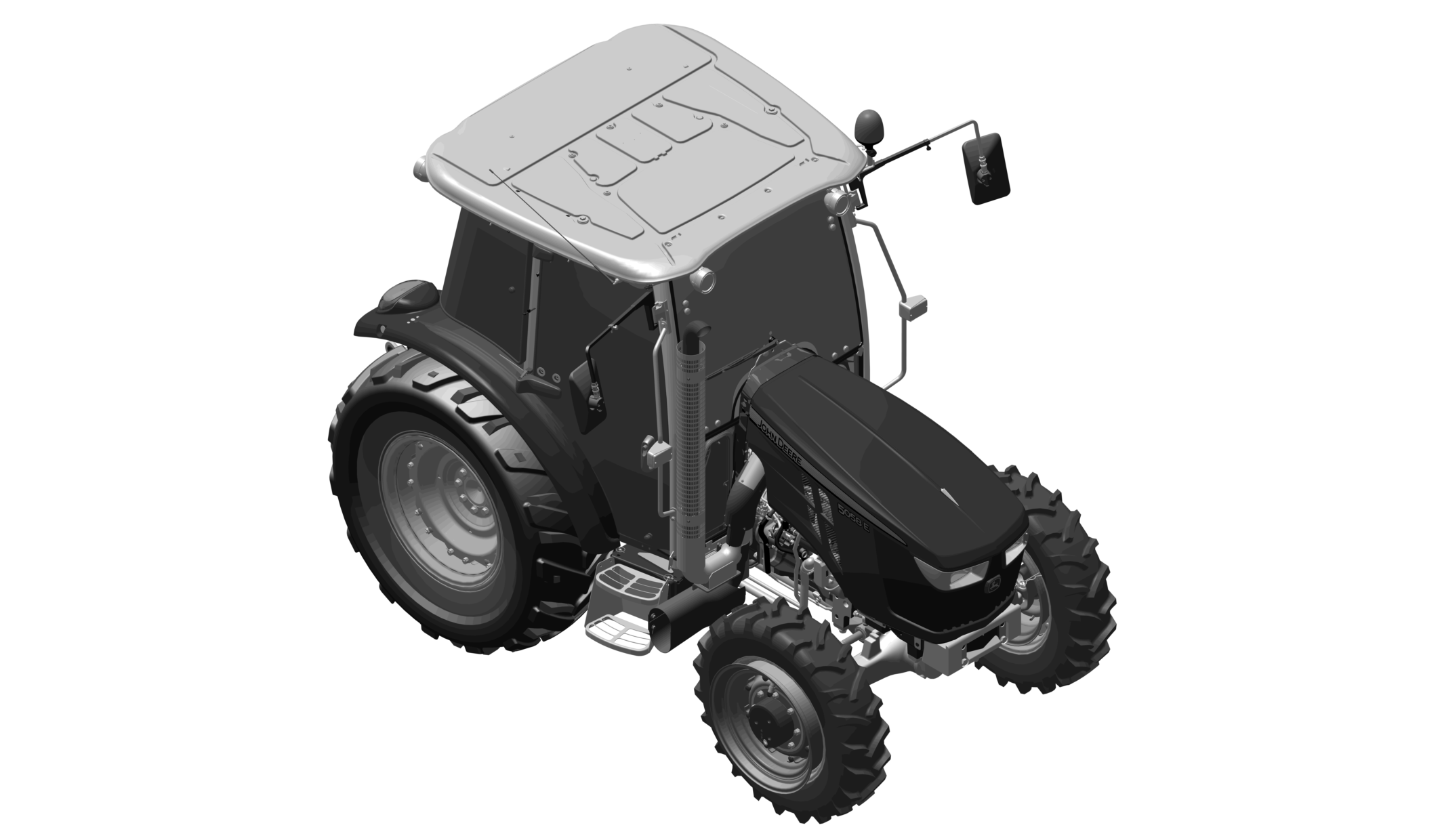 5058E Tractor (Stage IIIB and Stage V Engine)(Europe Edition)