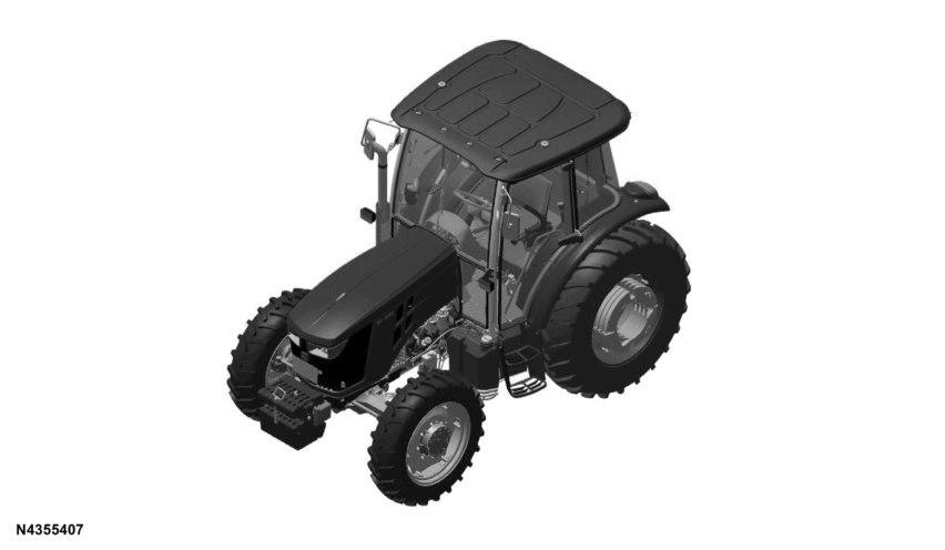 5E-1104 Tractor (PIN: 1N41104XXXXXXXXXX- )(China Edition)
