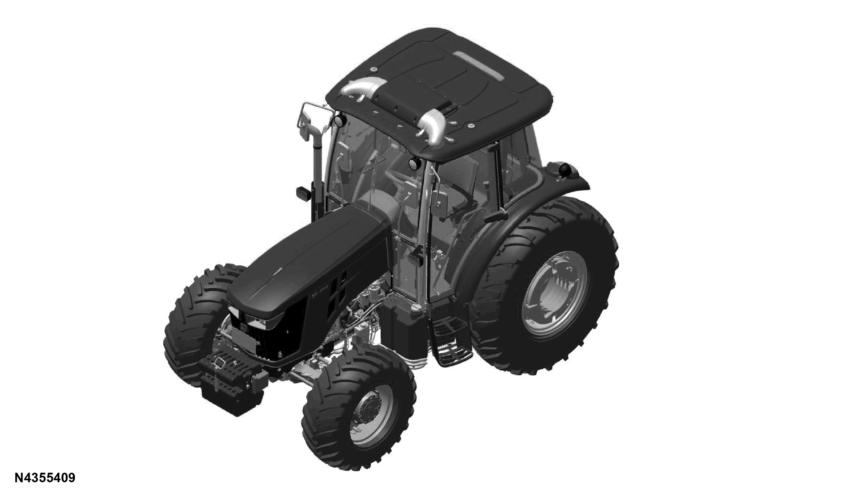 5E-954 Tractor (PIN: 1N4954XXXXXXXXXXX- )(China Edition)