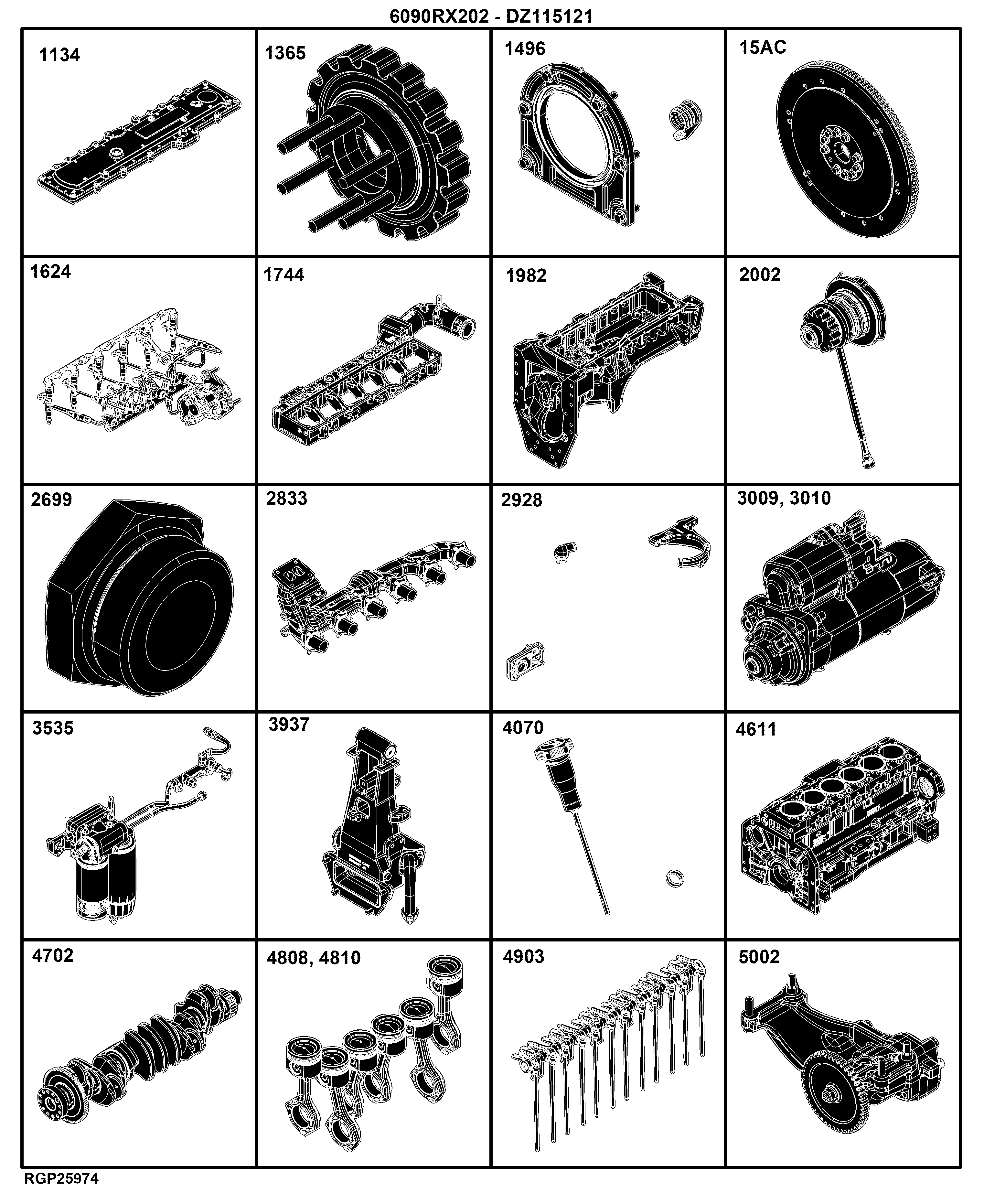 E7 Engine 6090RX202-DZ115121-ETN220190