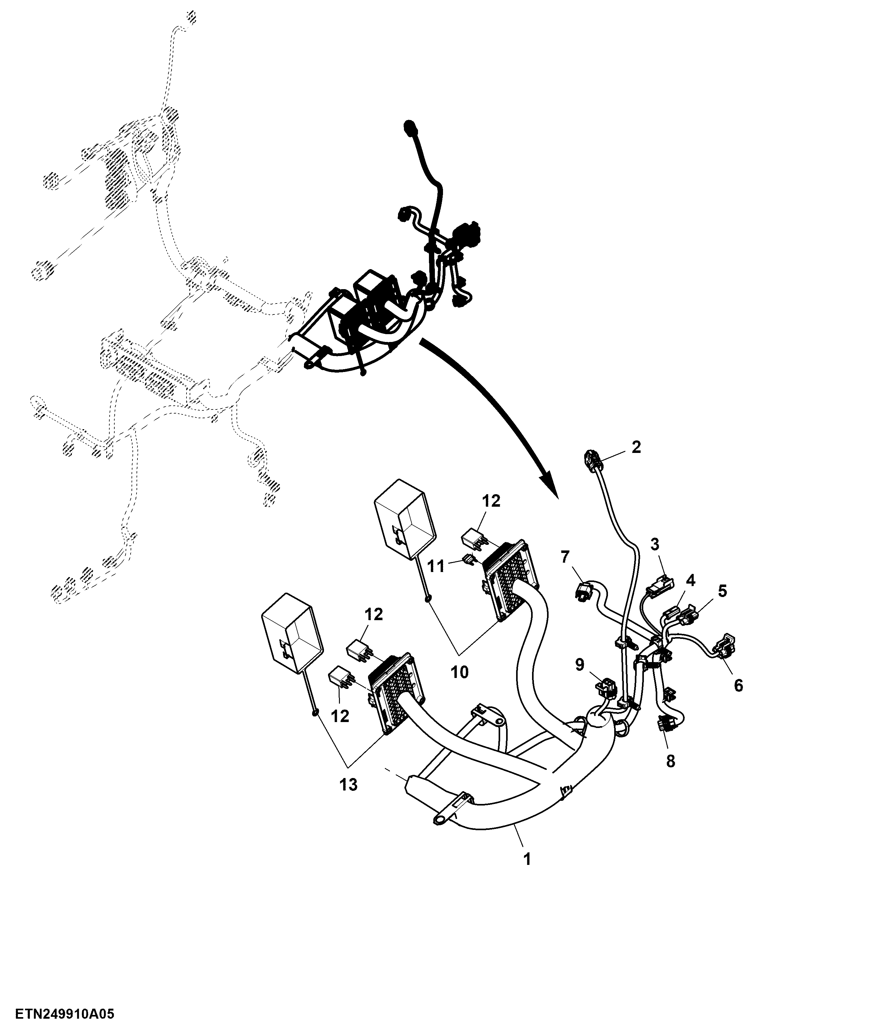 Chassis Wiring Harness, PowrReverser™ (5/7)