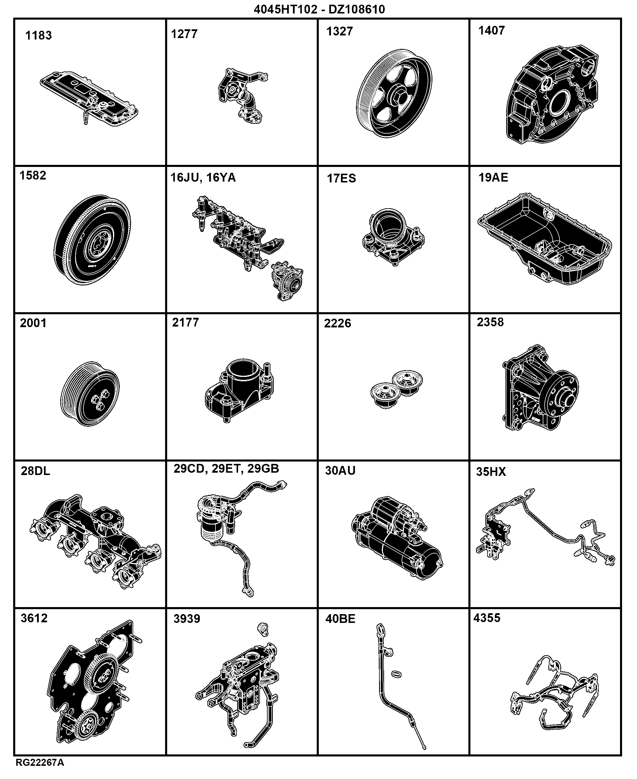 04D Engine 4045HT102-DZ108610