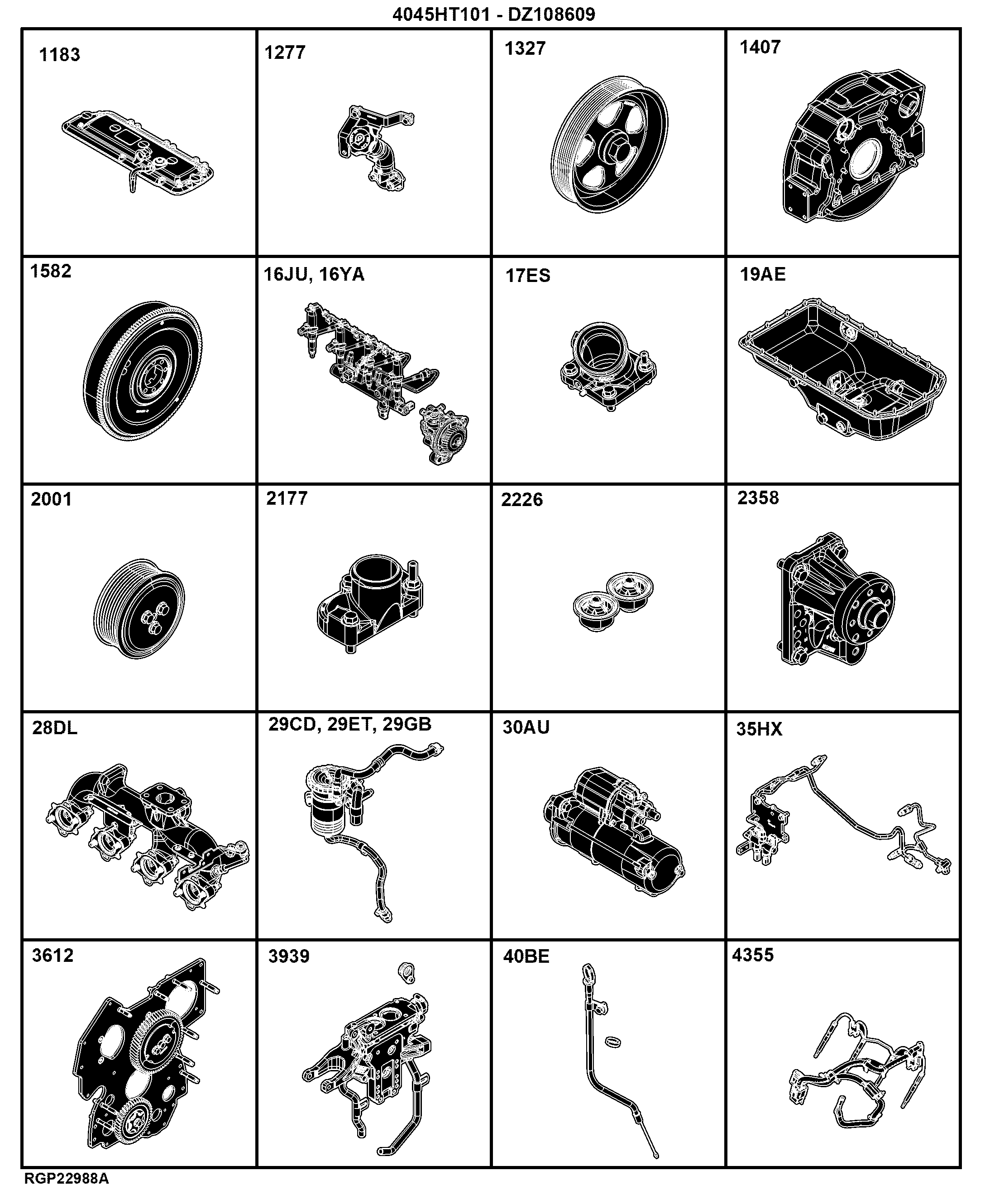04C Engine 4045HT101-DZ108609
