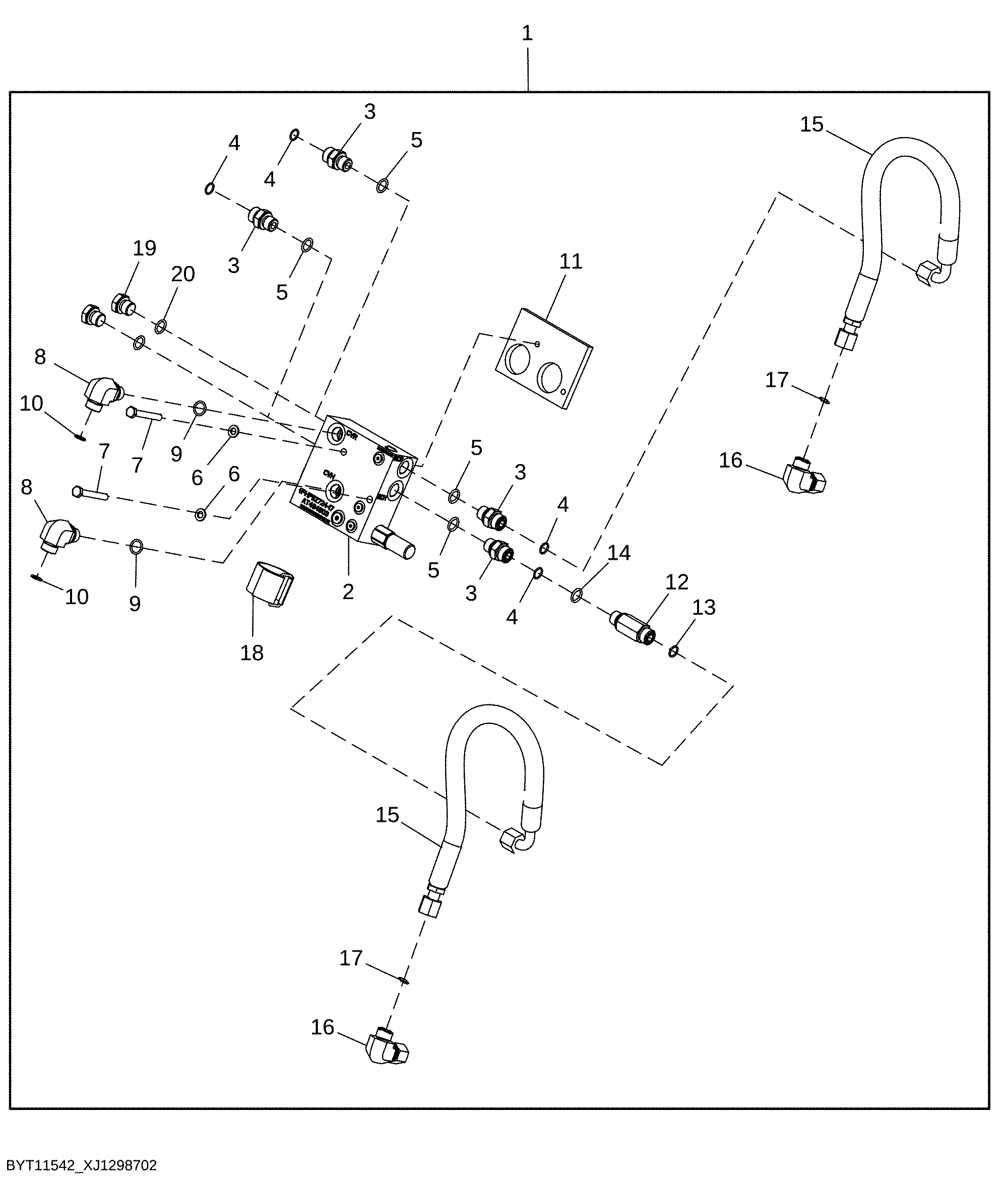 Multi Purpose Bucket Anti Drift Valve Field Kit