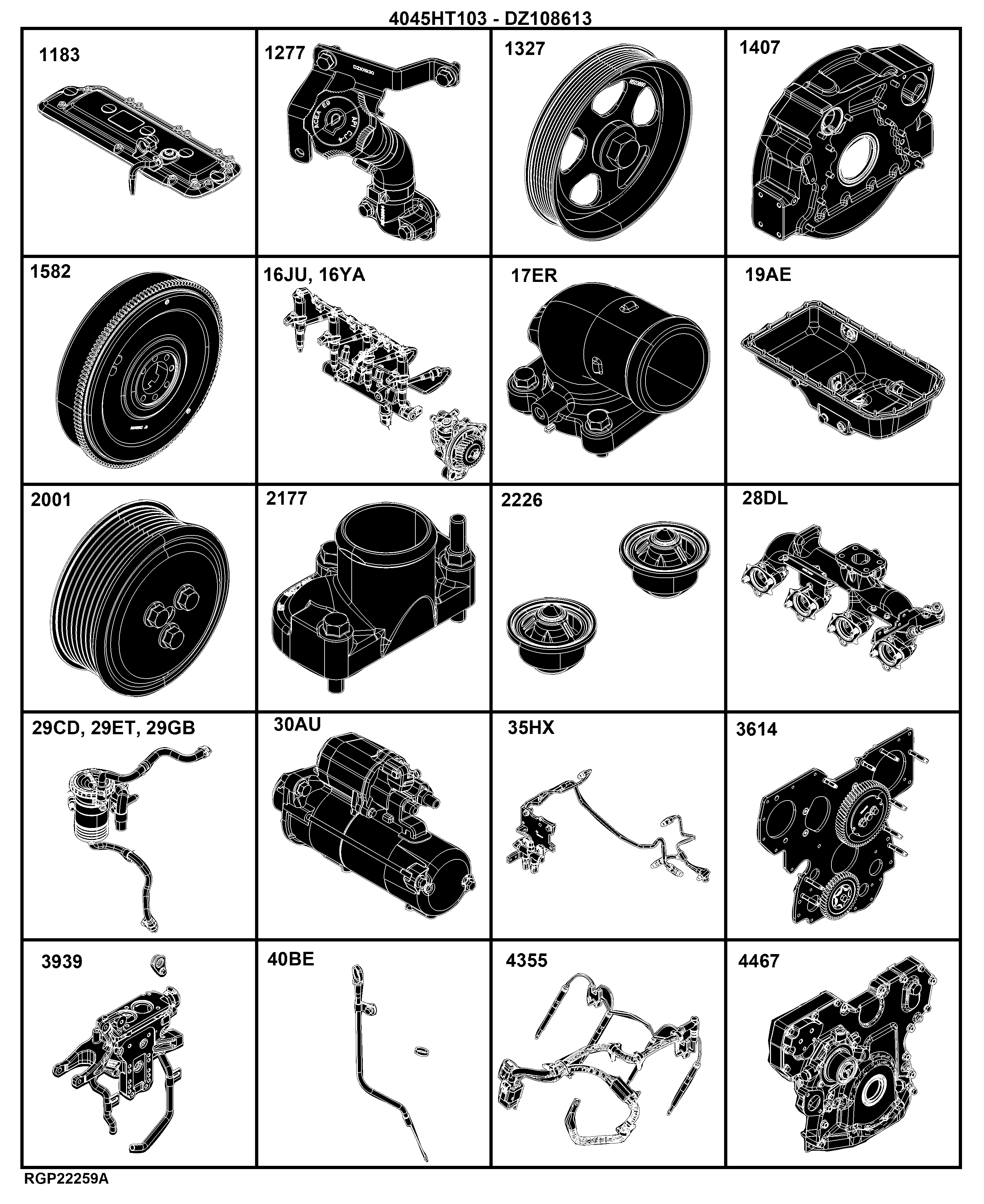 04D Engine 4045HT103-DZ108613