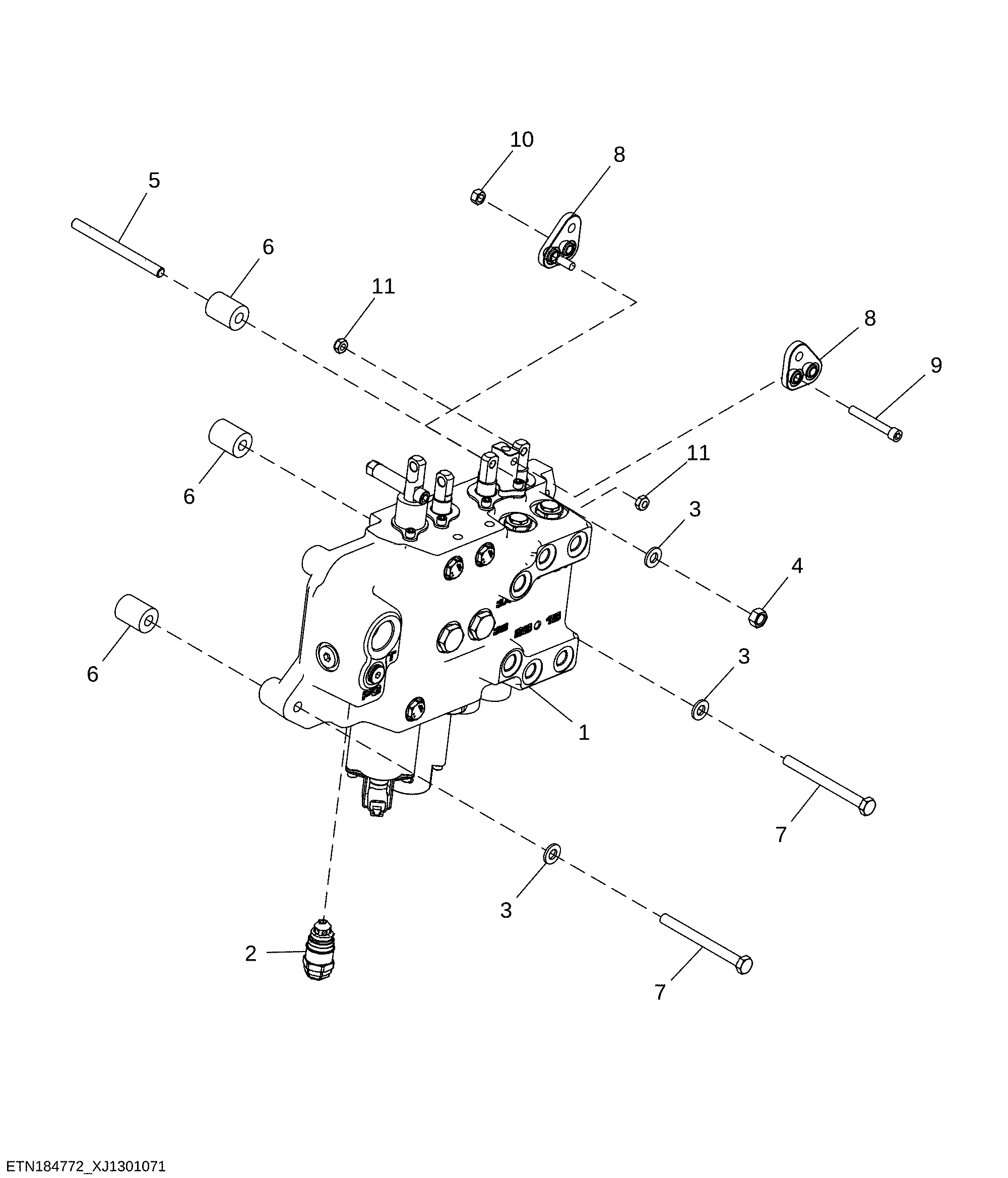 Loader and Stabilizer Valve, Fourth Function