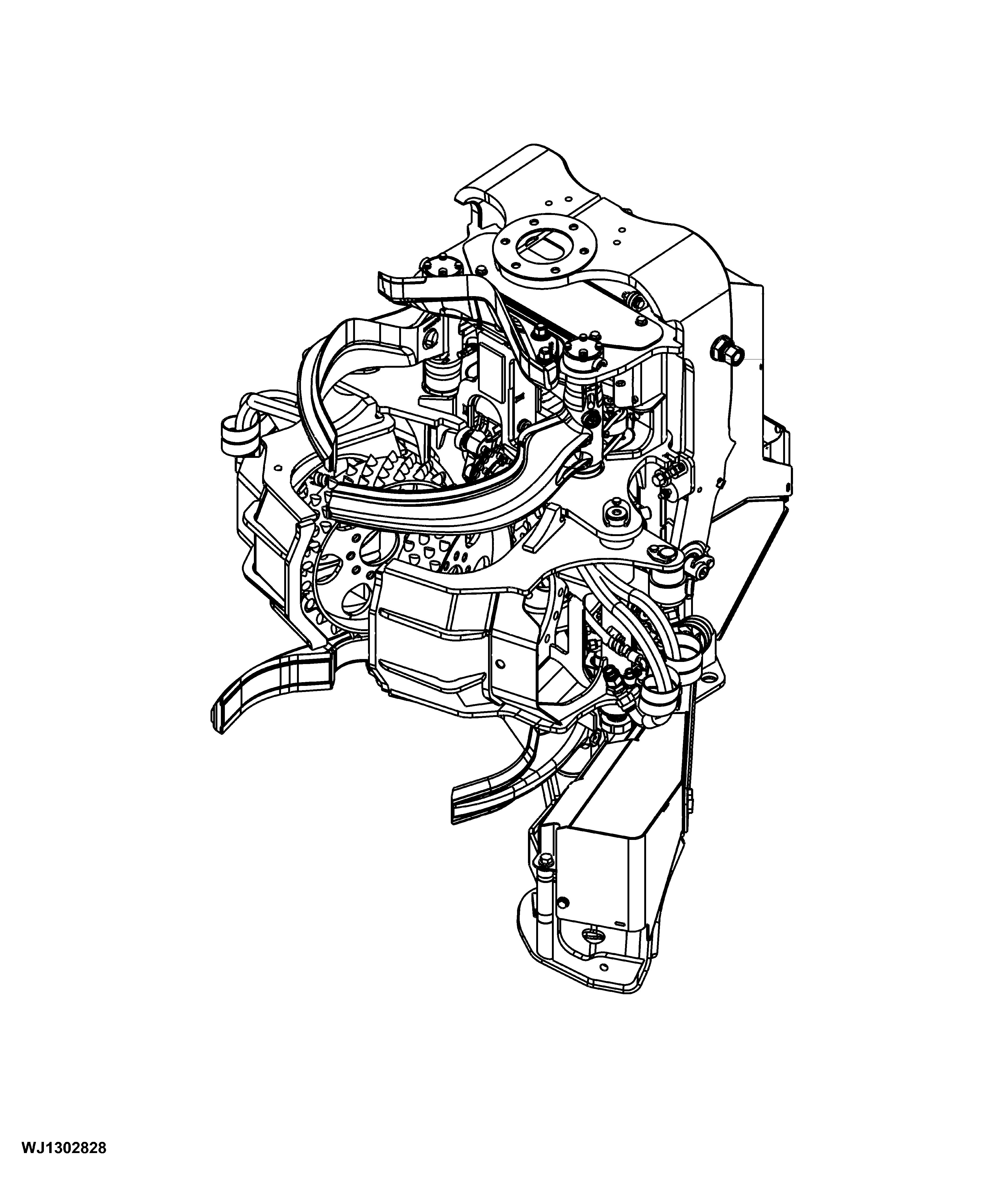 H424 Harvester Head (PIN: 1EJH424_ _ _0001500- )