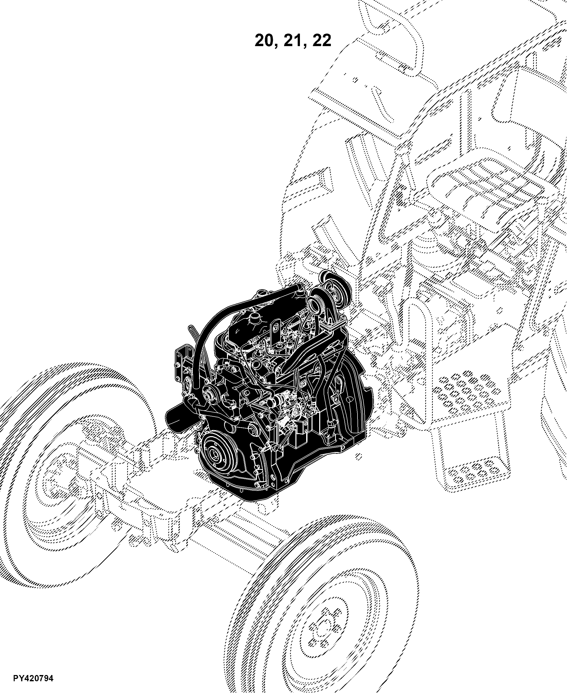 5105 Tractor (TREM IIIA Engine)(India Edition)