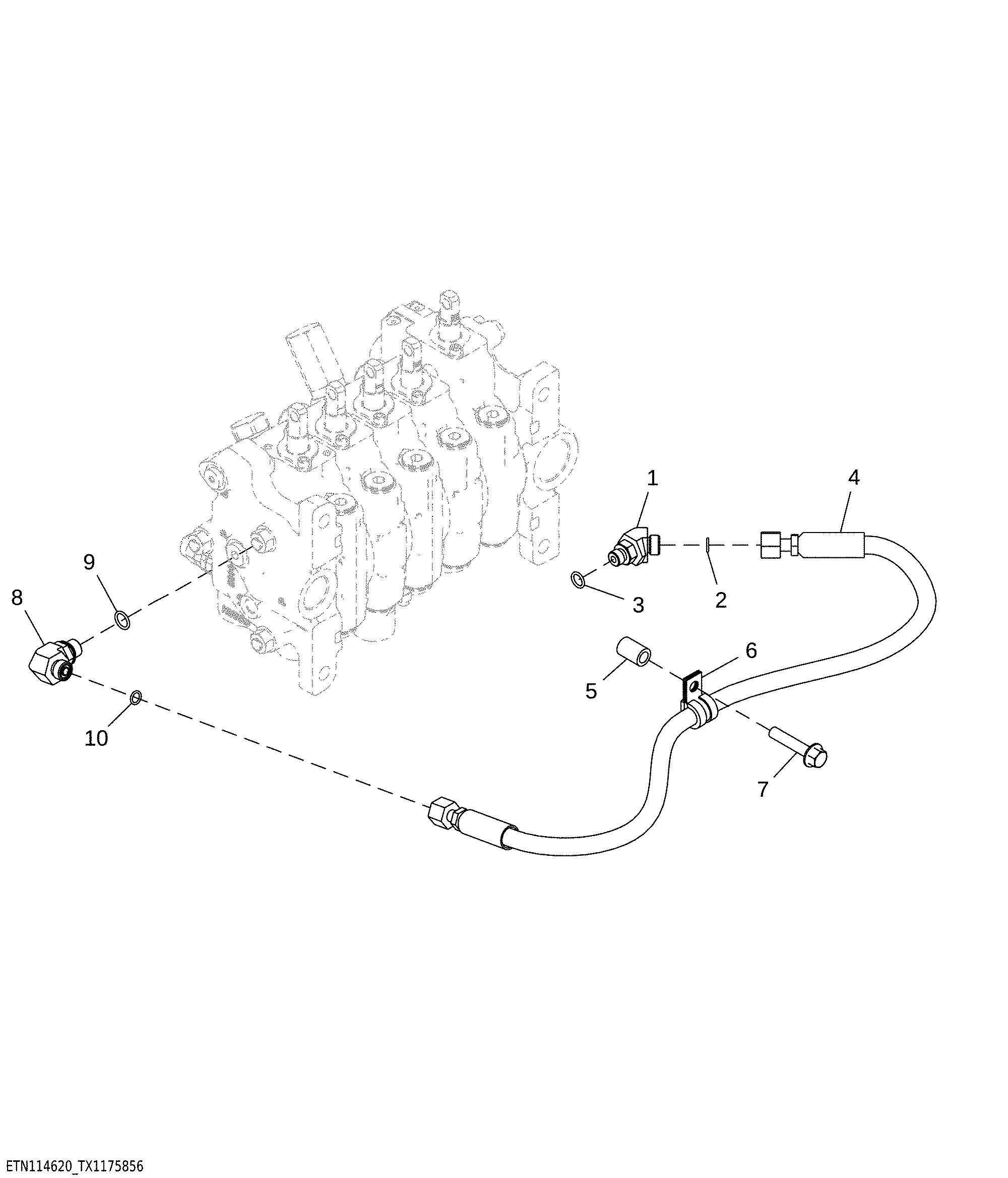 Select Flow Hydraulics with Manual Backhoe Valve