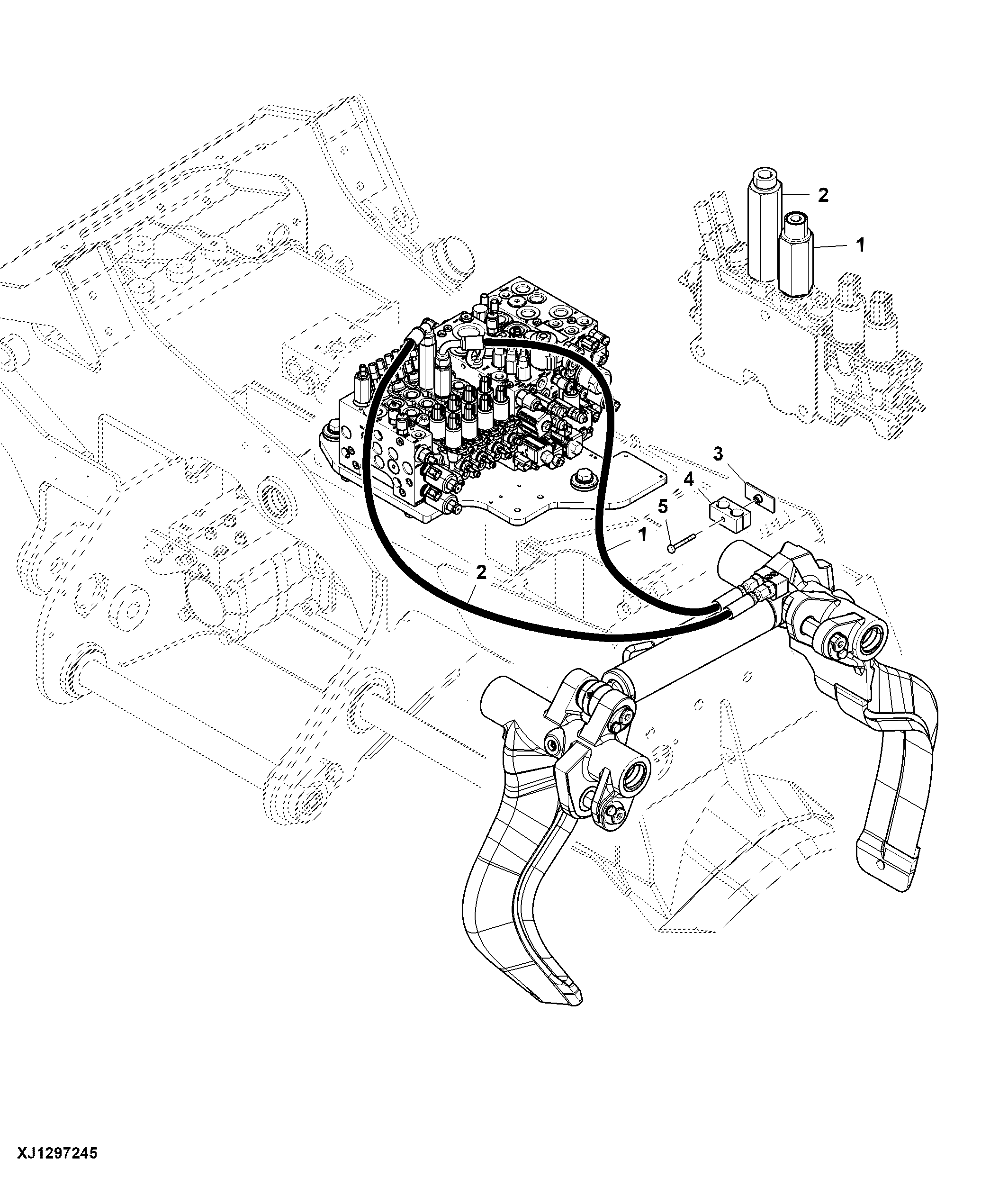 Upper Delimb Cylinder Hoses