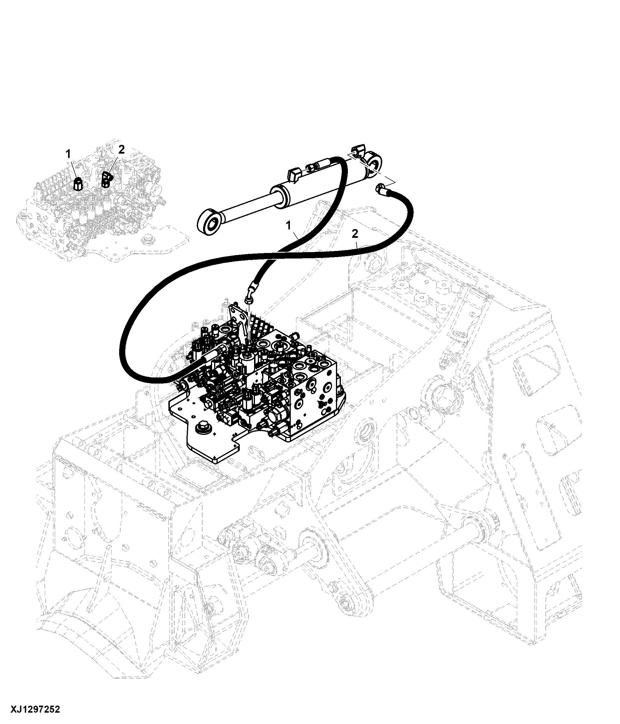 Tilt Cylinder Hoses