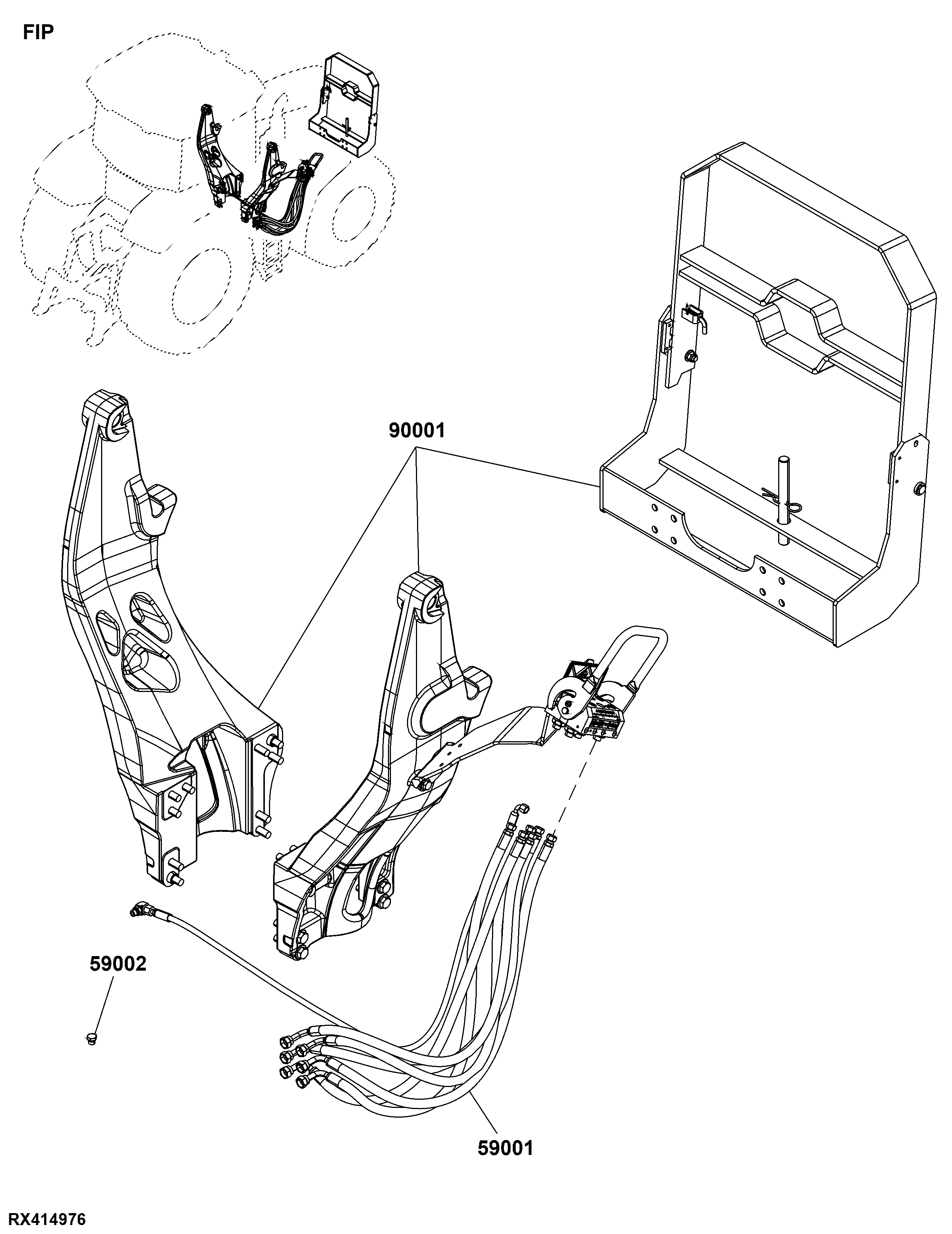 FIP Front Loader Components