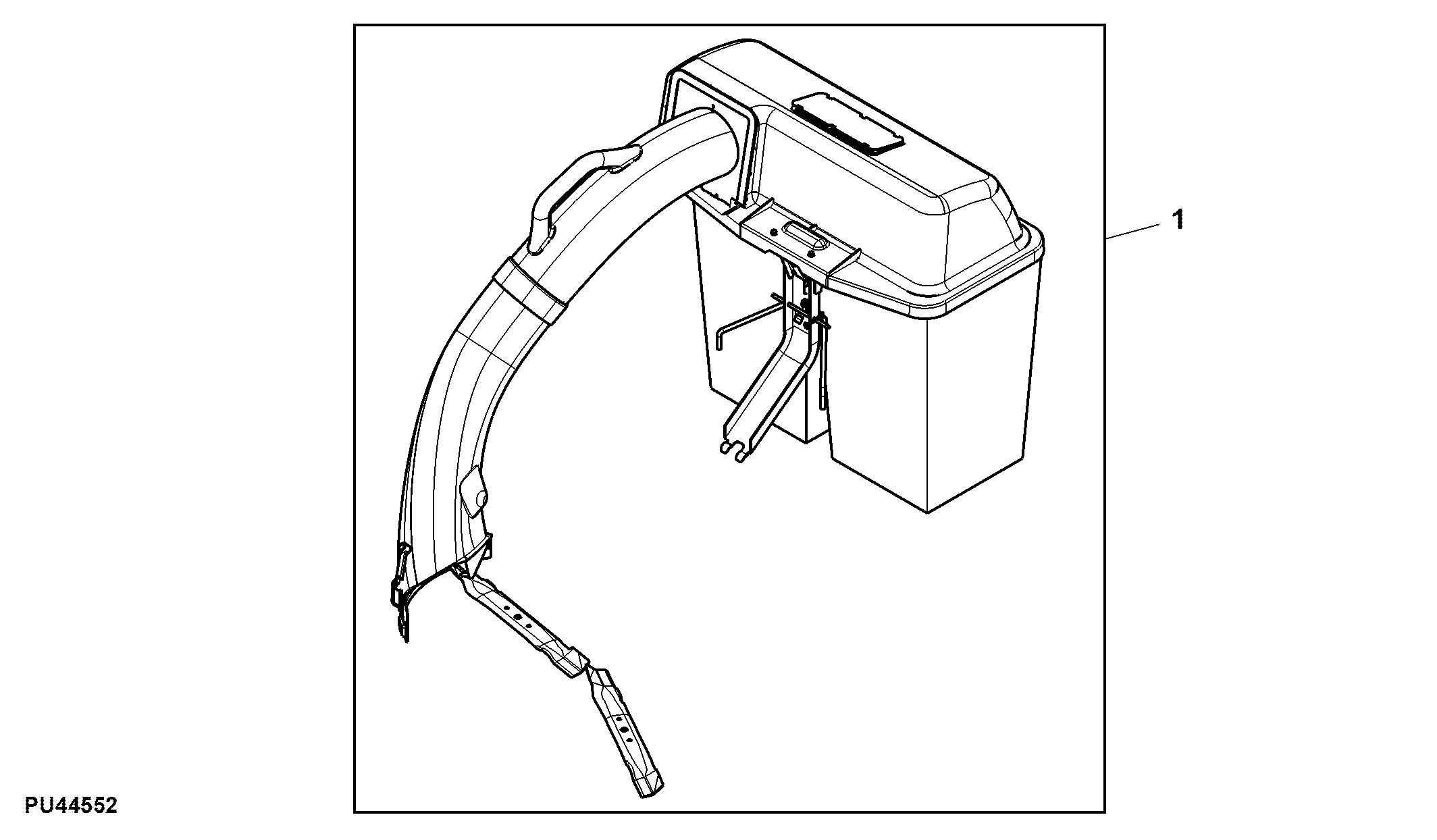 Material Collection System, 42 inch, Attachment
