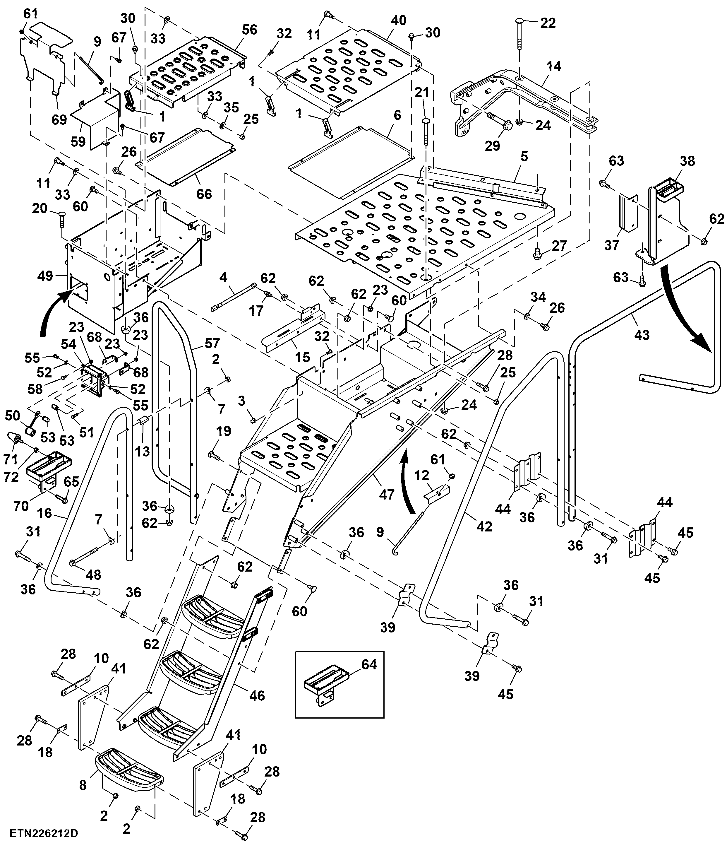 Step, LH Platform, 15.0 L Engine (919001 - )