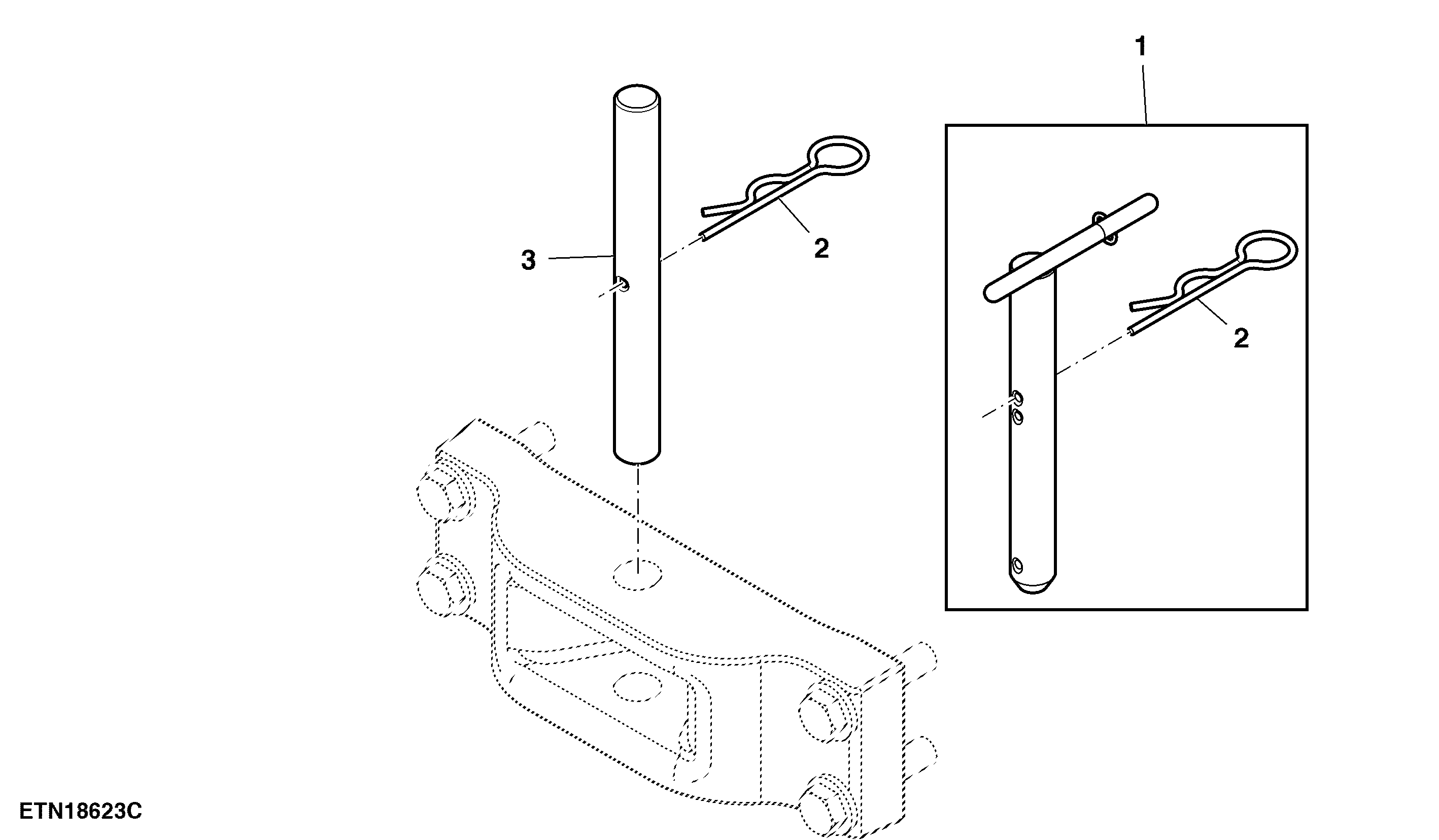 Pin, Tow Point